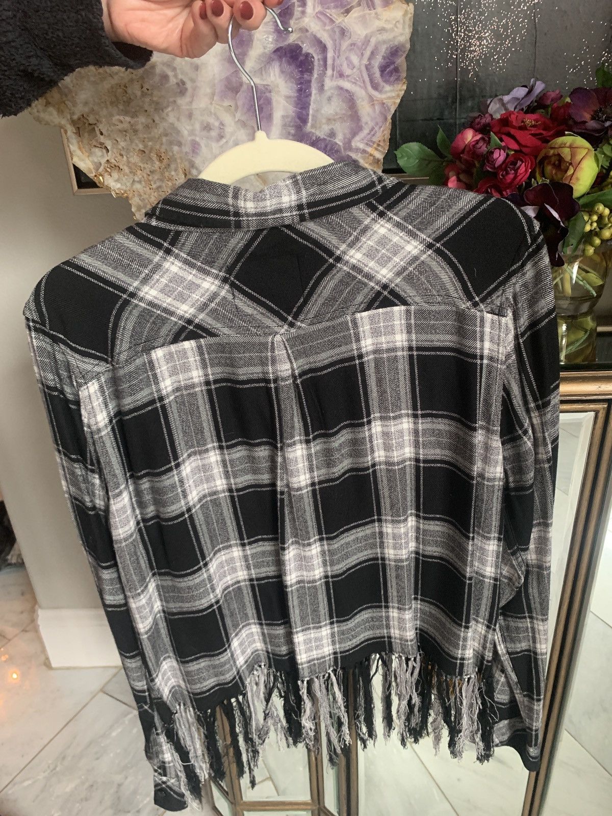 Rails Rails black white plaid size is Large Size L / US 10 / IT 46 - 1 Thumbnail