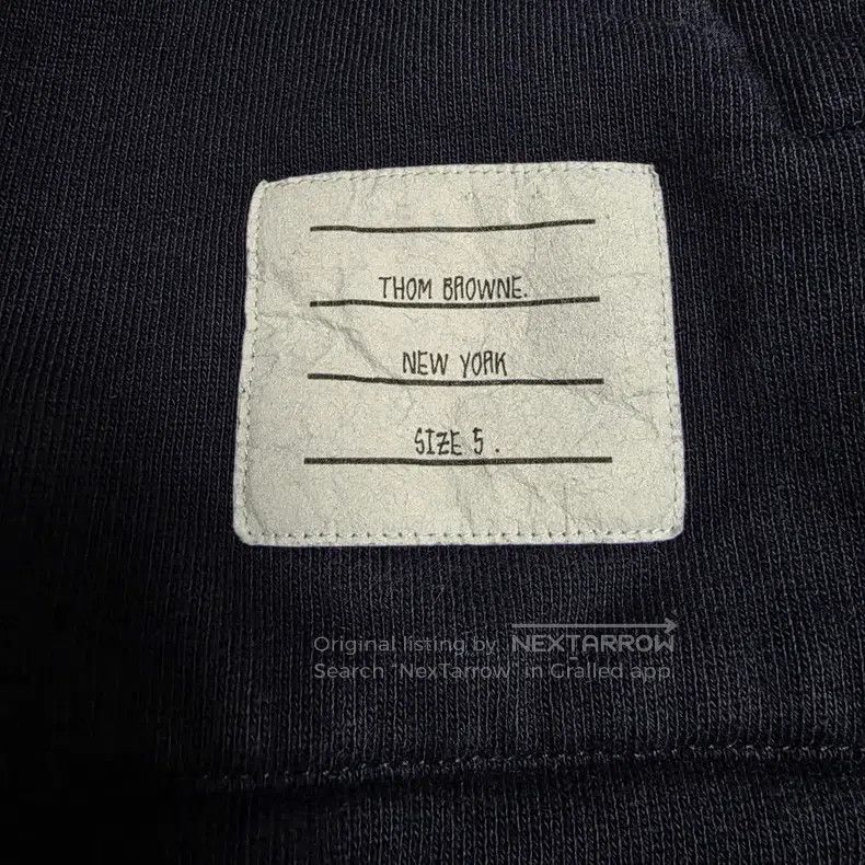 Thom Browne Thom Browne White Three Stripe Hooded Zip-Up Jacket Size US XXL / EU 58 / 5 - 6 Thumbnail