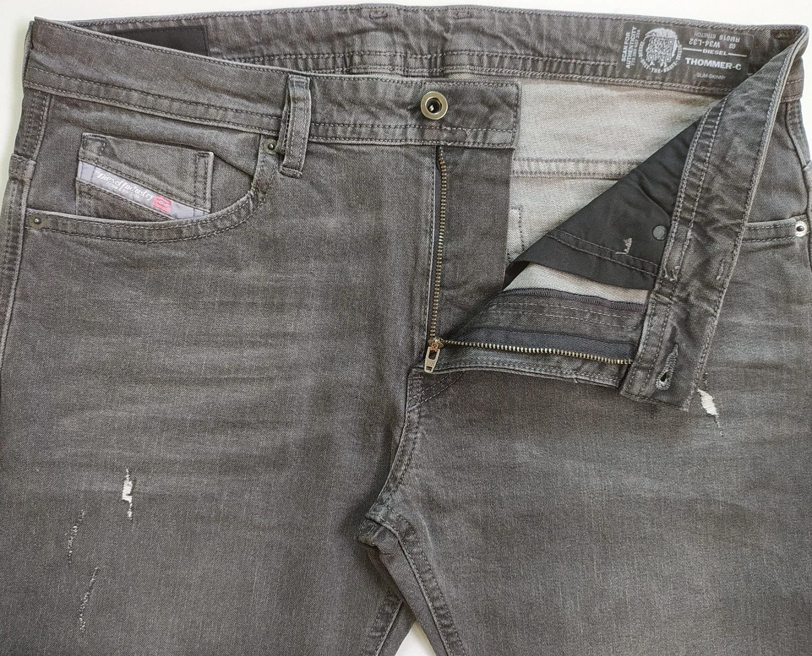 Diesel Diesel THOMMER-C L.32 MENS JEANS T/9795 Size US 34 / EU 50 - 5 Thumbnail