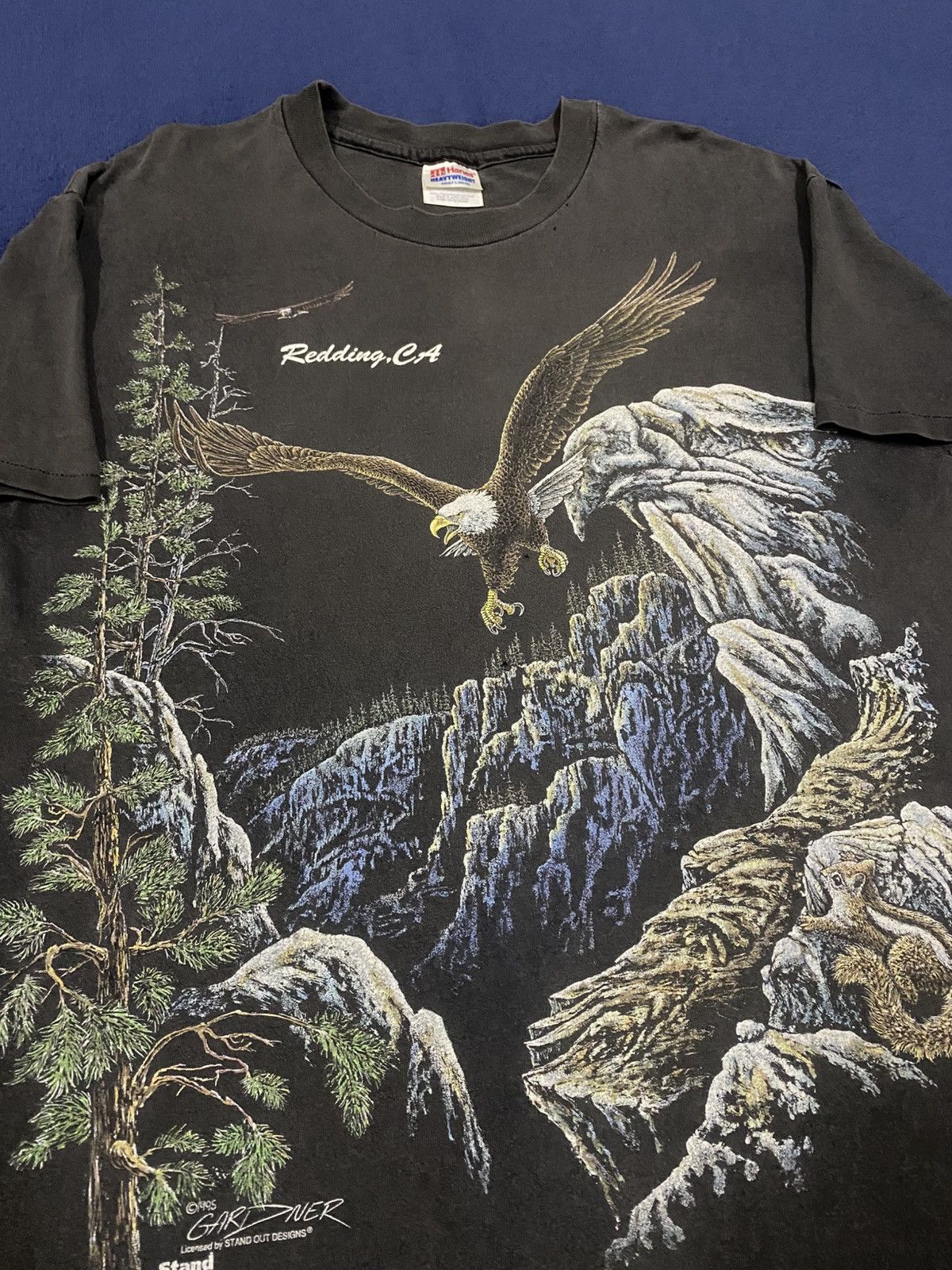 Habitat × Vintage Vintage 90s Habitat Tee Size US L / EU 52-54 / 3 - 1 Thumbnail