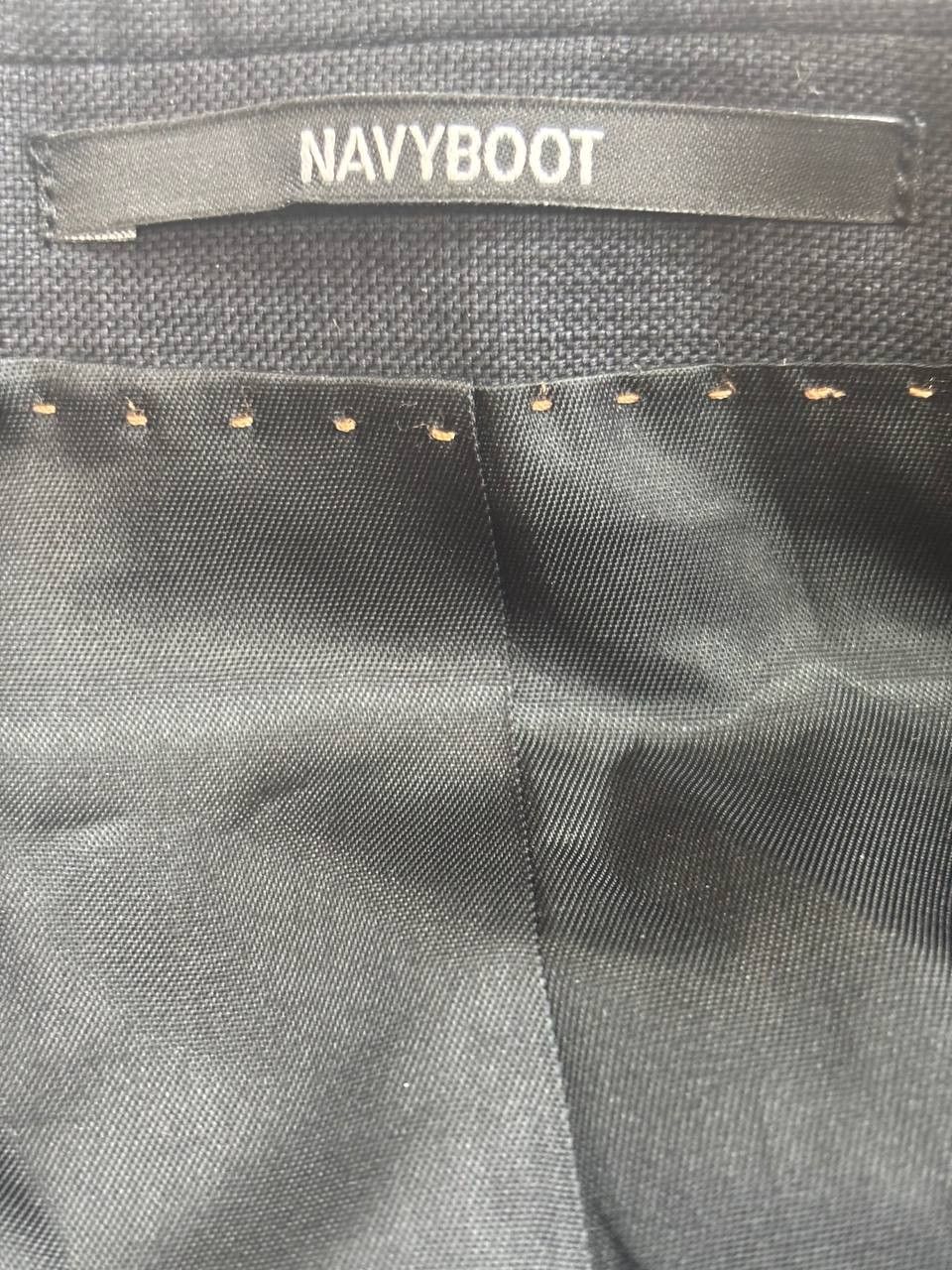NAVYBOOT Navyboot Jacket 100% Virgin Wool - Woven in Biella, Italy Size 38L - 8 Thumbnail
