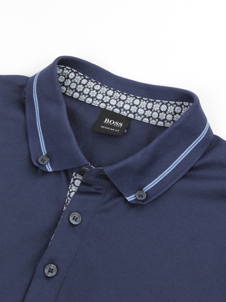 Hugo Boss HUGO BOSS Blue Regular Shirt Size US M / EU 48-50 / 2 - 7 Thumbnail
