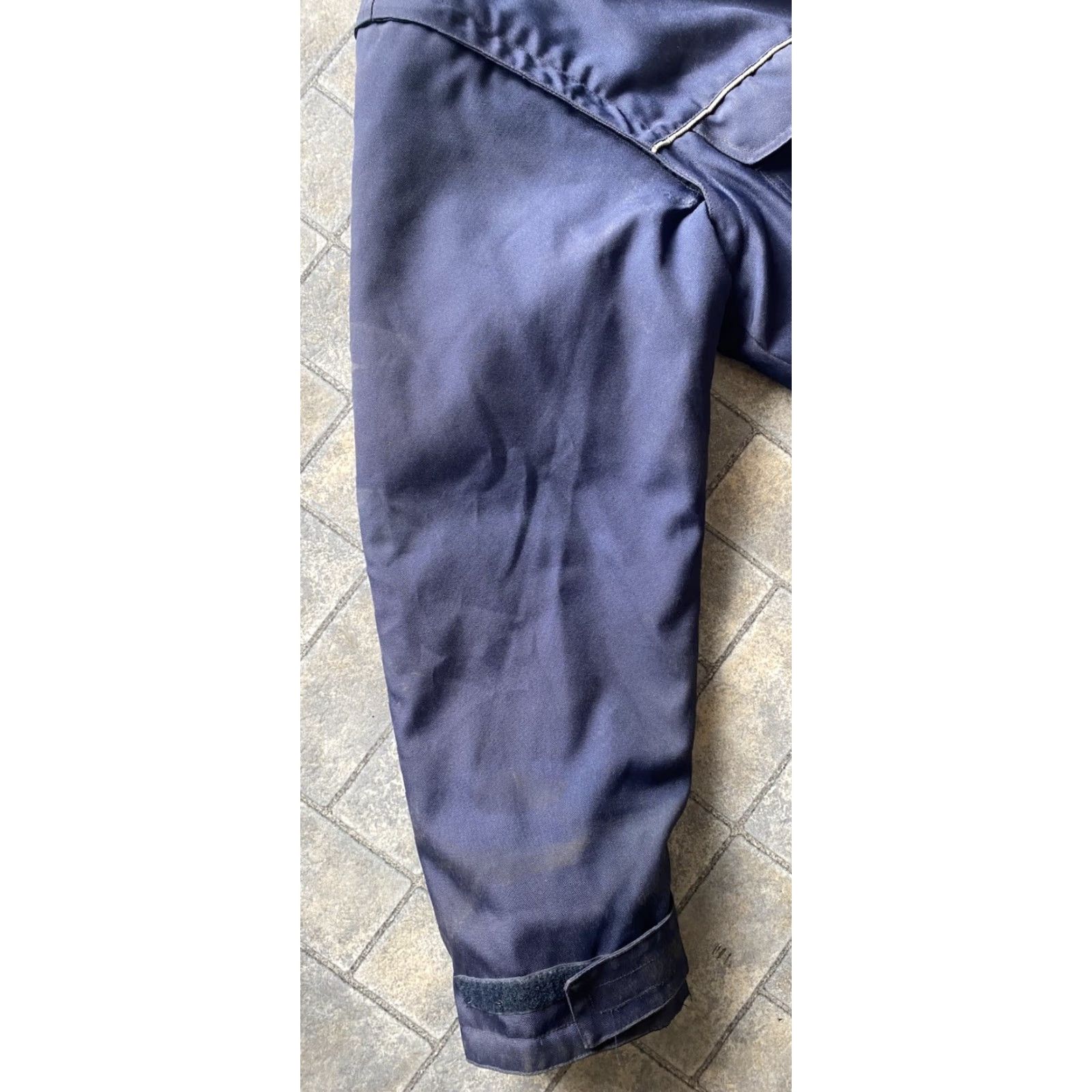Pollini ROWA Men’s Jacket XL Zip Off Sleeves Blue Polyamide Made In Italy Flaws Wear Size US XL / EU 56 / 4 - 7 Thumbnail