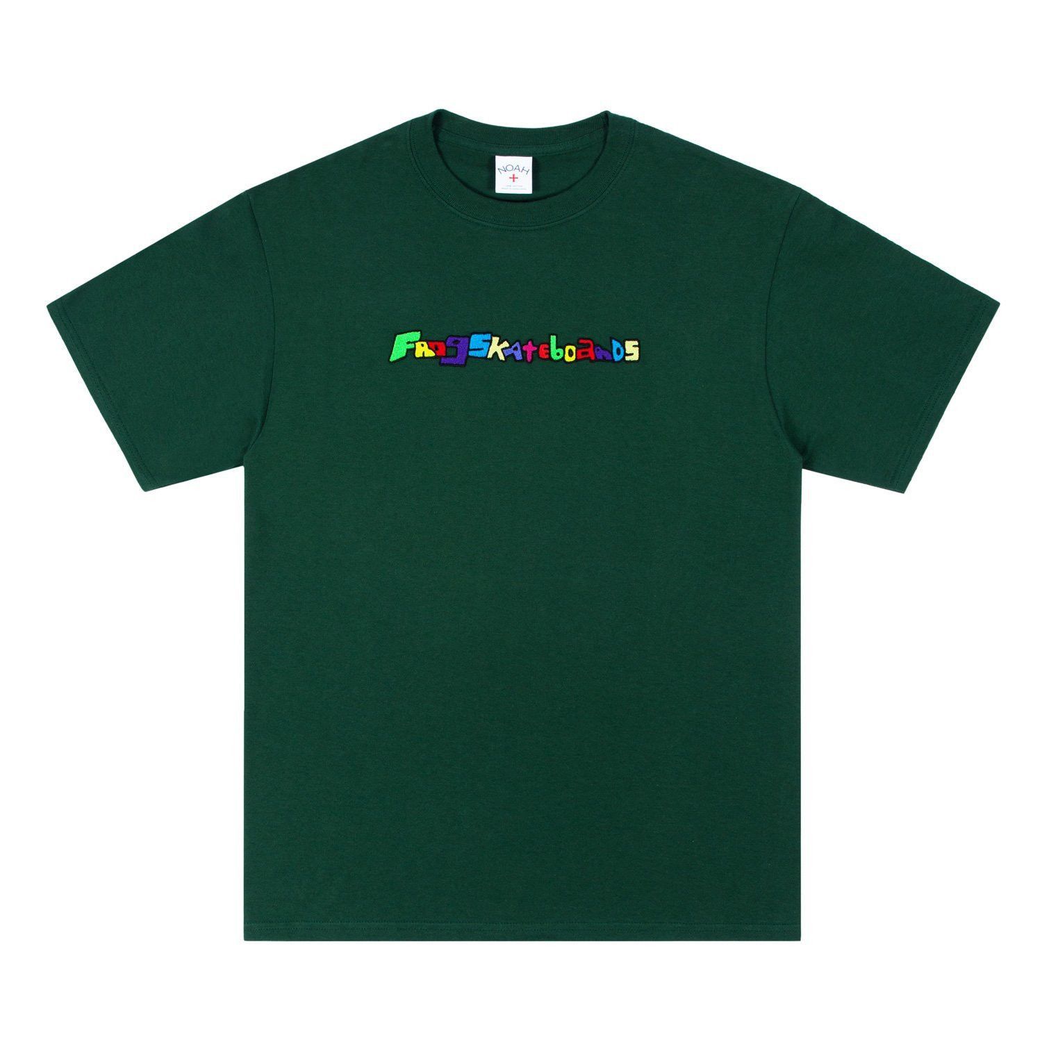 Frog Skateboards × Noah Dark Green Logo Embroidered T-Shirt DS Size US M / EU 48-50 / 2 - 1 Preview