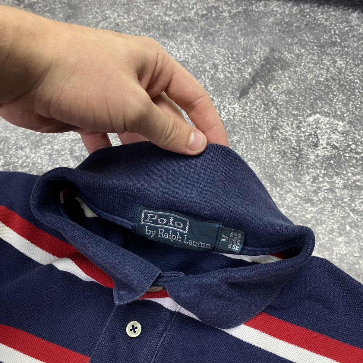 Vintage Vintage Polo Ralph Lauren Small Logo striped y2k polo Size US M / EU 48-50 / 2 - 5 Thumbnail