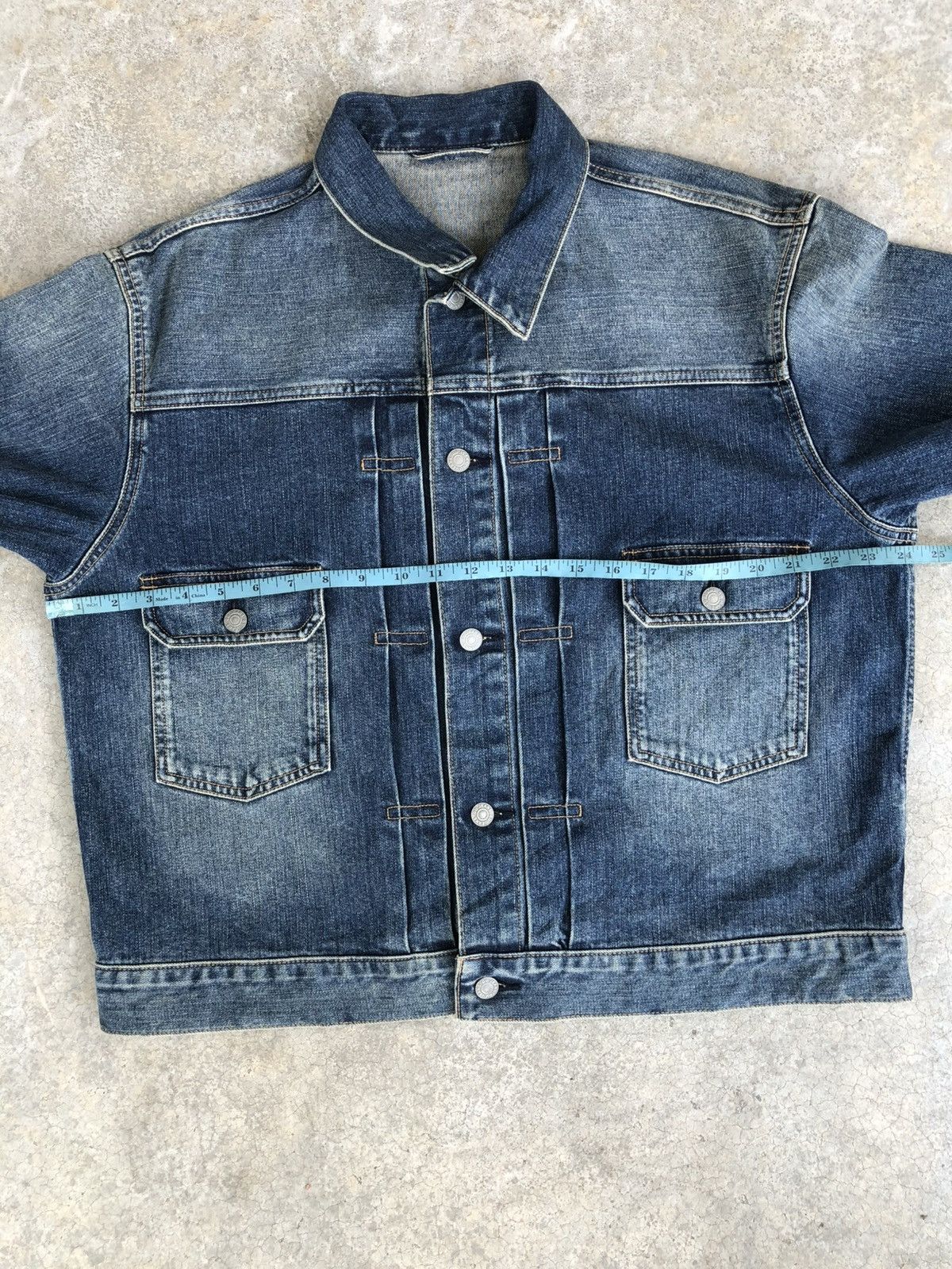 Japanese Brand Type 2 Japanese GU Distressed Denim Size US L / EU 52-54 / 3 - 22 Thumbnail
