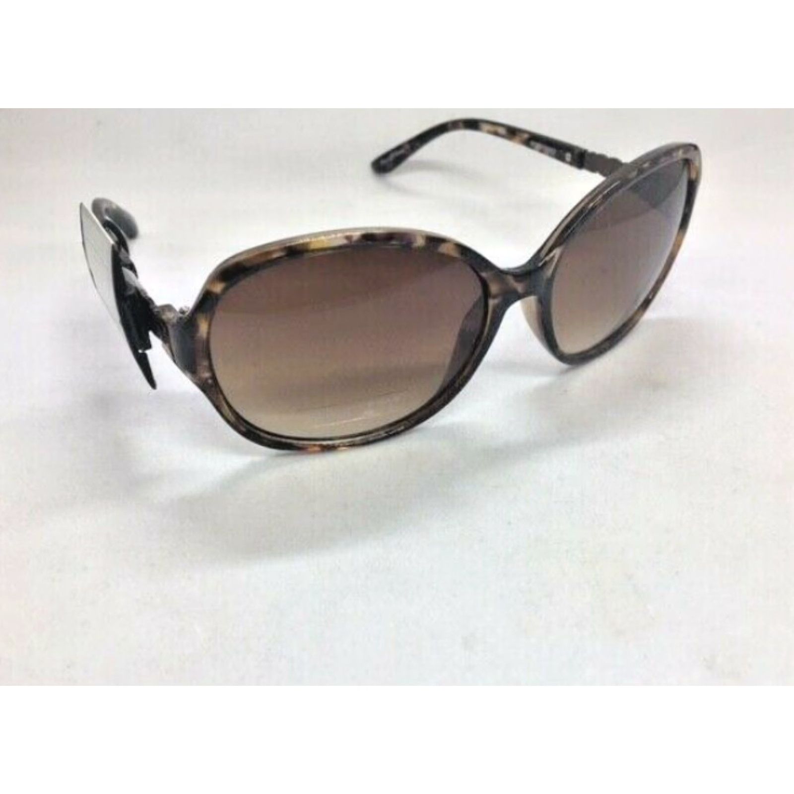 Vintage FXG Tortes Shell Sunglasses Pink UV Protection 100% - New Women's LG Aviator Style Brown Lens Sunglasses Size ONE SIZE - 2 Thumbnail