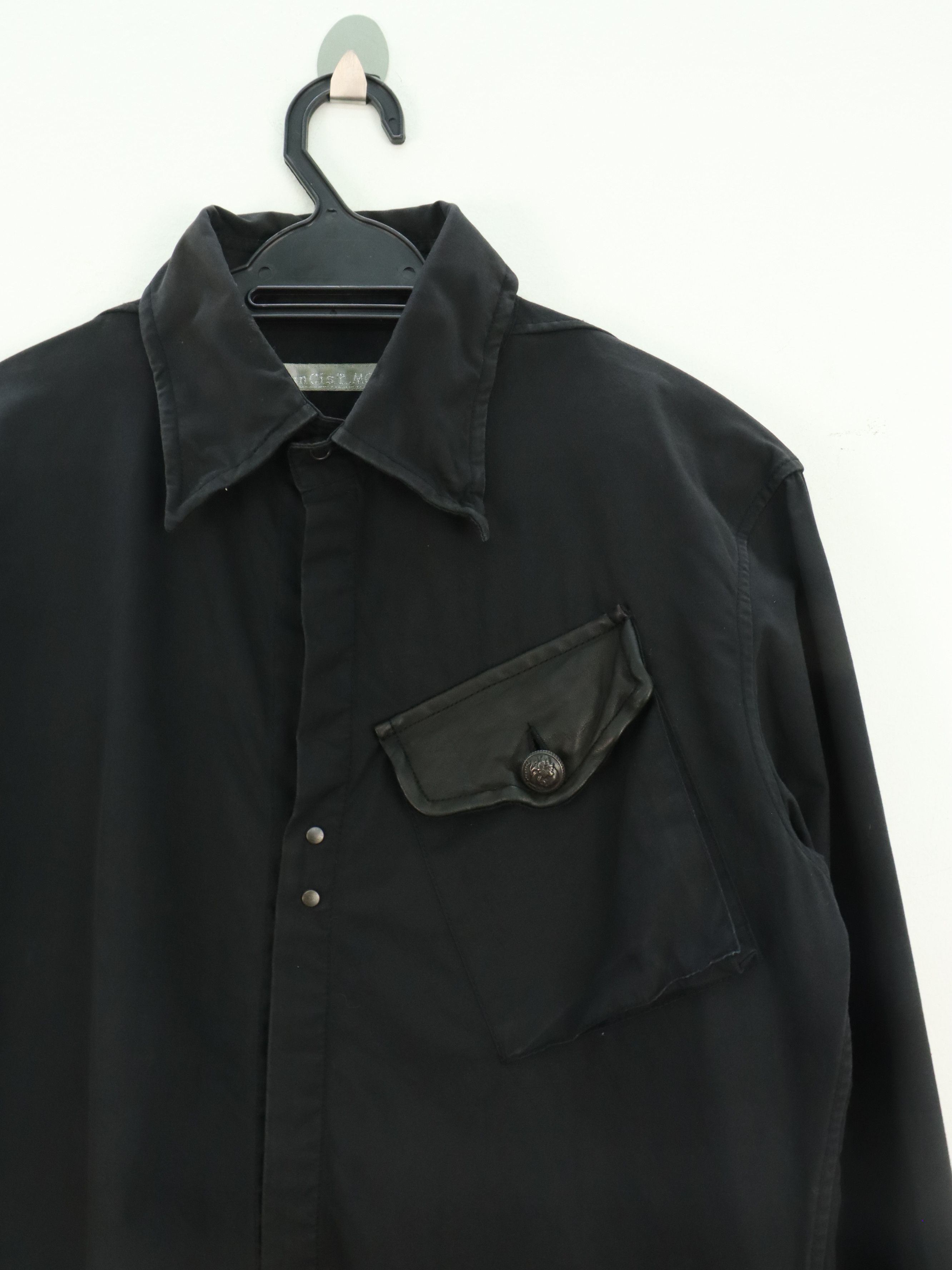 FranCisT MOR.K.S × Seditionaries Gothic Seditionaries Punk Horse Leather Trim Pocket LS Shirt Size US S / EU 44-46 / 1 - 6 Thumbnail