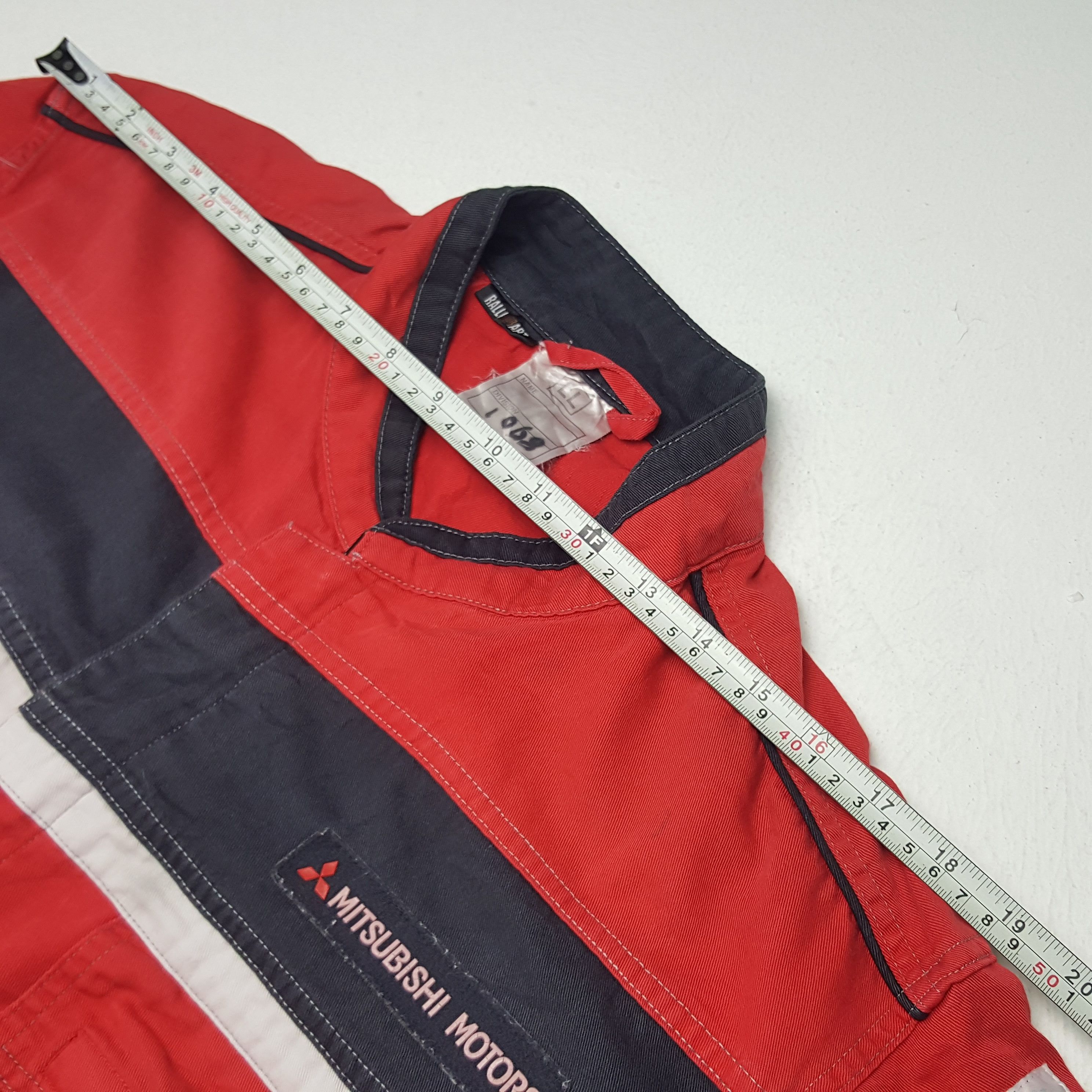 Japanese Brand × Vintage Vintage Mitsubishi Motors Service Staff Coverall Jacket Size US M / EU 48-50 / 2 - 10 Thumbnail