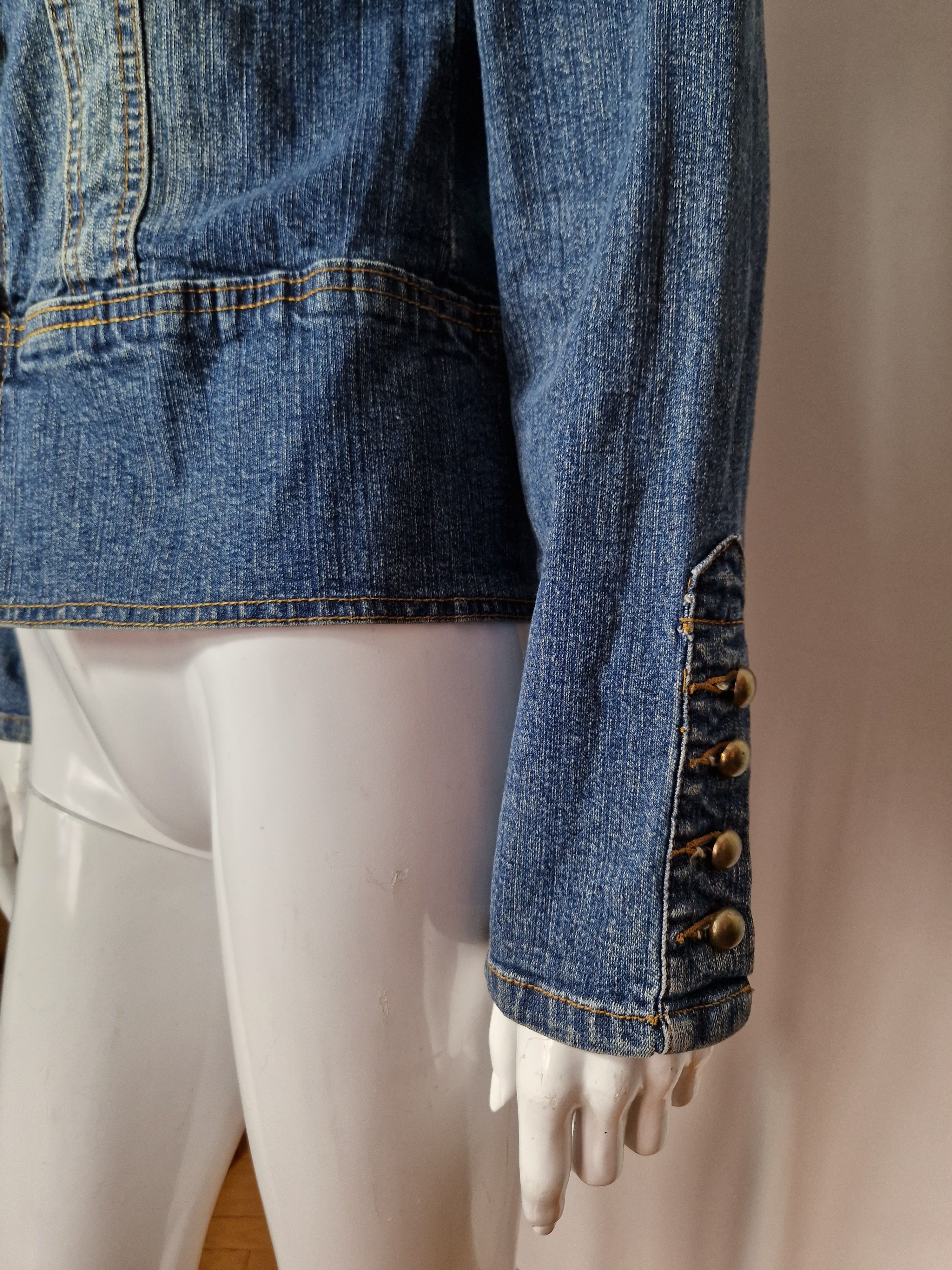 Japanese Brand × Vintage vintage denim jacket Size S / US 4 / IT 40 - 6 Thumbnail