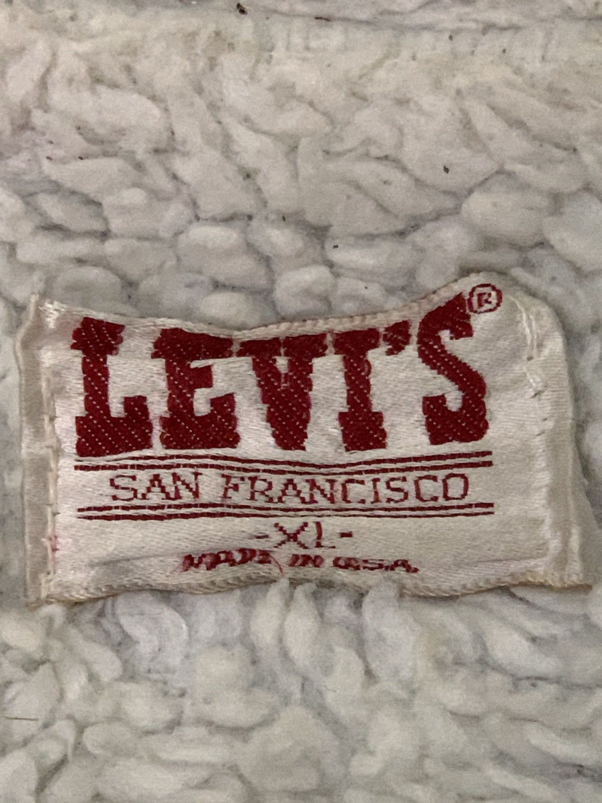 Levi's Vintage Clothing Rare Design Vintage Levi’s Sherpa Jackets Size XL / US 12-14 / IT 48-50 - 4 Thumbnail