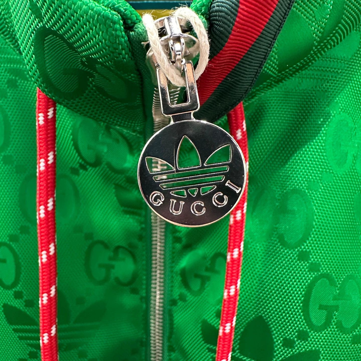 Gucci Gucci dp60 all over GG striped zip-up jacket 52 Size US L / EU 52-54 / 3 - 7 Thumbnail