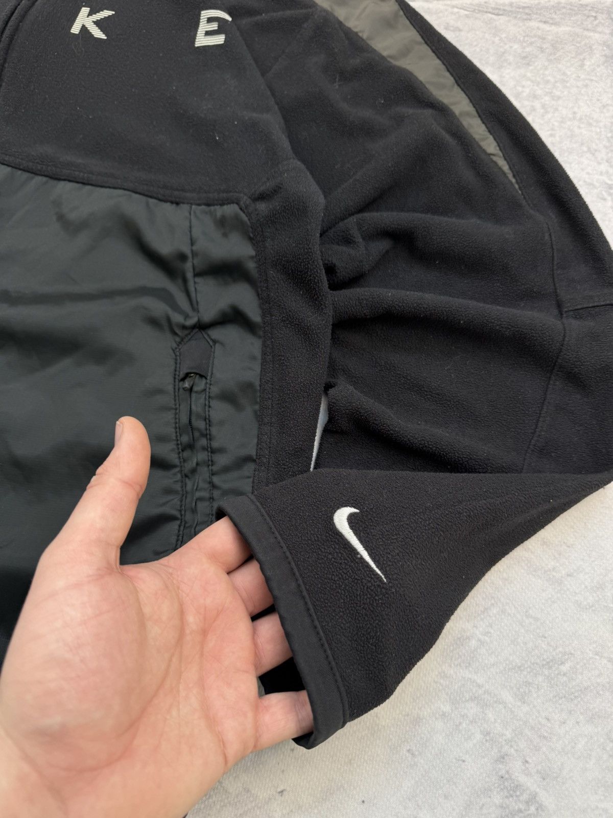 Nike × Vintage NIKE SHOX VINTAGE CENTER LOGO OVERSIZE BOXY HOODIE Size US L / EU 52-54 / 3 - 3 Thumbnail