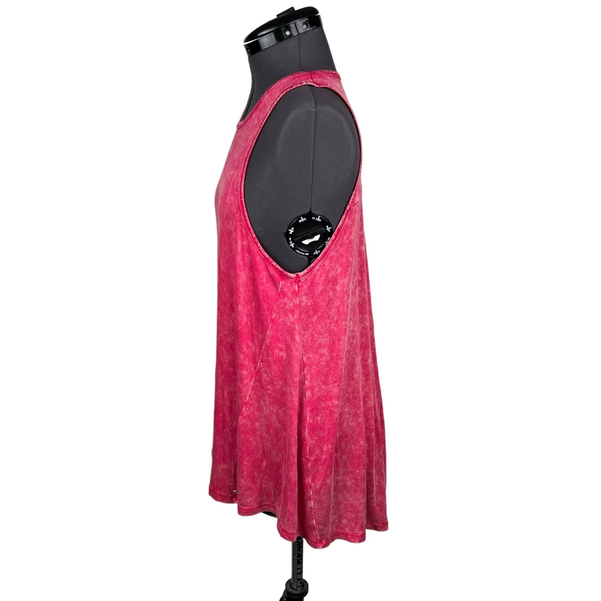 Other Southern Shirt Women's Salt Washed Flowy Tank Fruit Punch Si Size S / US 4 / IT 40 - 2 Thumbnail
