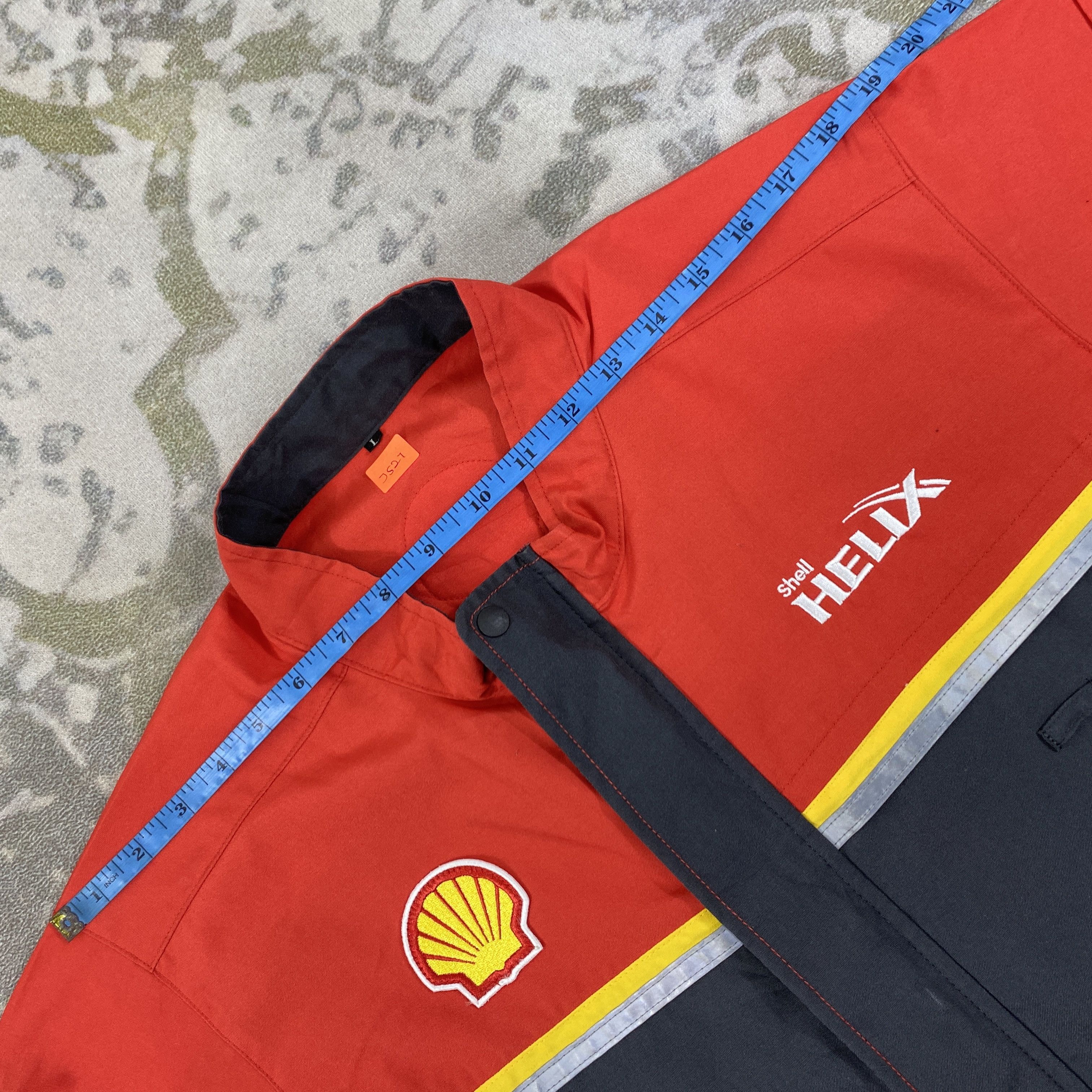 Ferrari Vintage FERRARI X SHELL HELIX Zipper Jacket Coverall- J527 Size US 31 - 5 Thumbnail