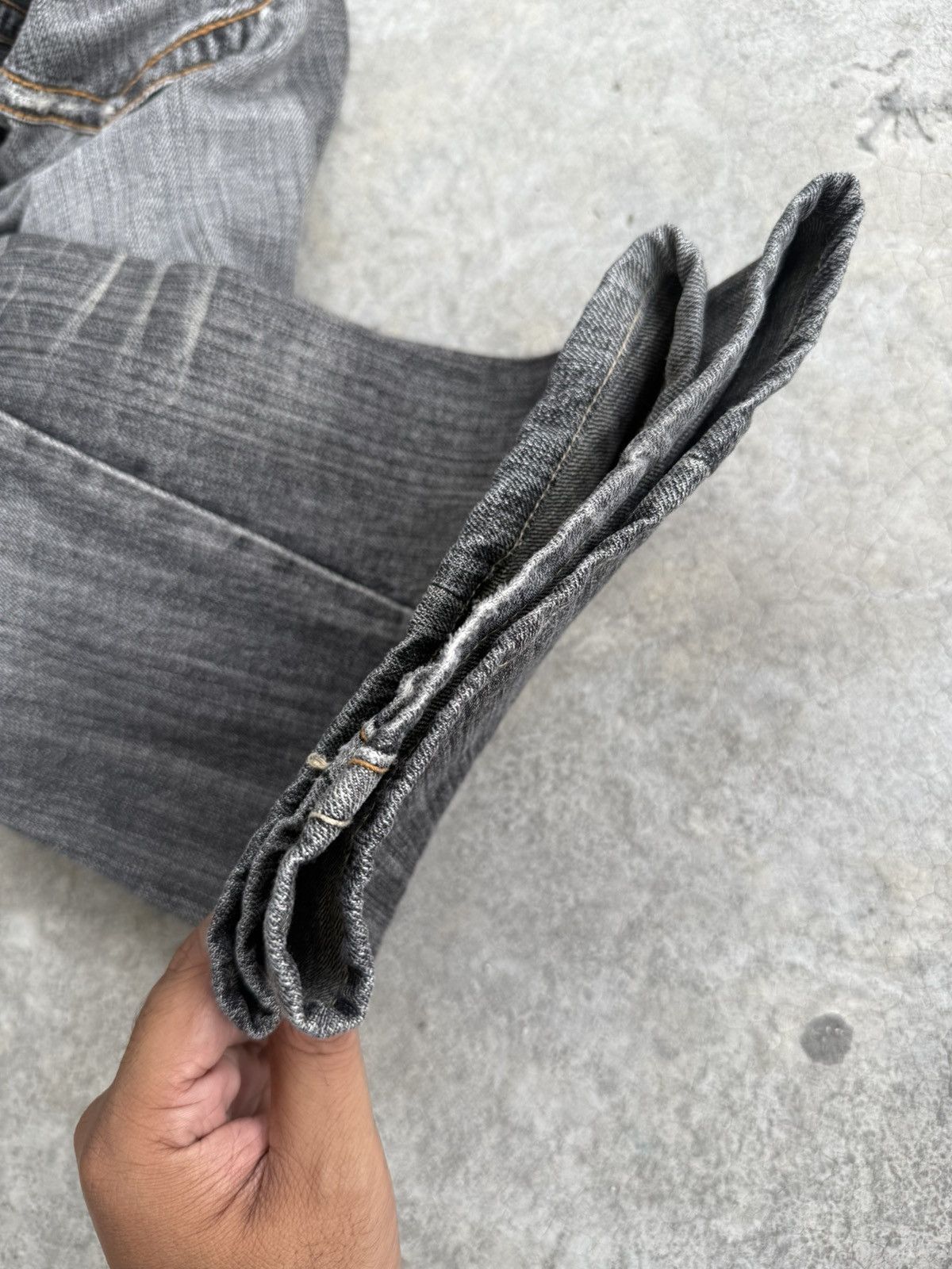 semanticdesign Semantic Design Flared Jeans Distressed Jeans Size US 32 / EU 48 - 13 Thumbnail