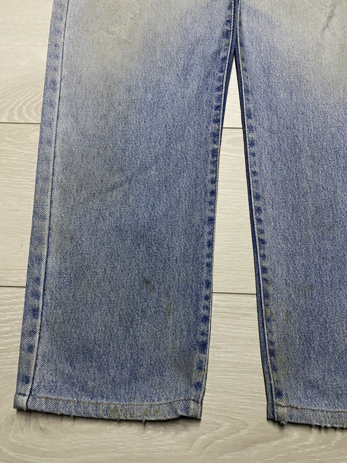 Maison Margiela Vintage 80s Liberto Made in Italy Denim Jeans Natural Fade Size US 30 / EU 46 - 9 Thumbnail