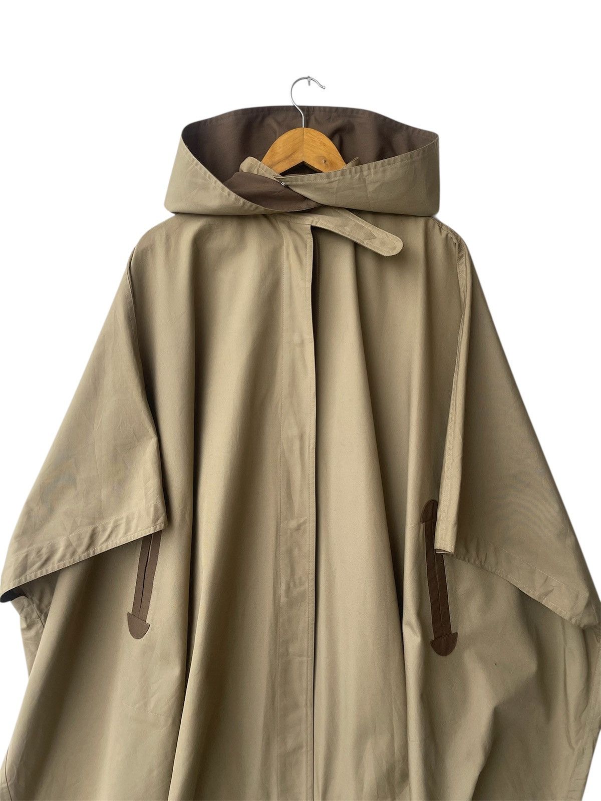 Thierry Mugler VINTAGE THIERRY MUGLER Paris Hooded Cape Coat Poncho Jacket Size US XL / EU 56 / 4 - 10 Thumbnail