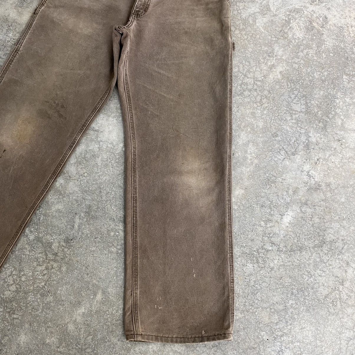 Carhartt Vintage Carhartt Faded Chestnut Dirty Carpenter Work Pants Size US 36 / EU 52 - 9 Thumbnail