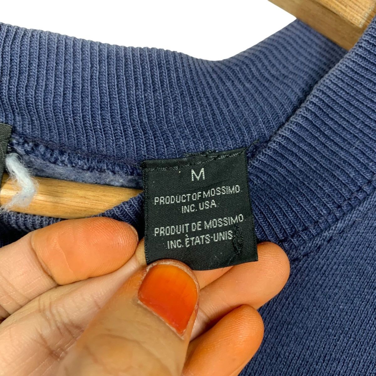 Mossimo MOSSIMO Embroidery Small Logo Crewneck Sweatshirt #3600-C165 Size US M / EU 48-50 / 2 - 9 Thumbnail