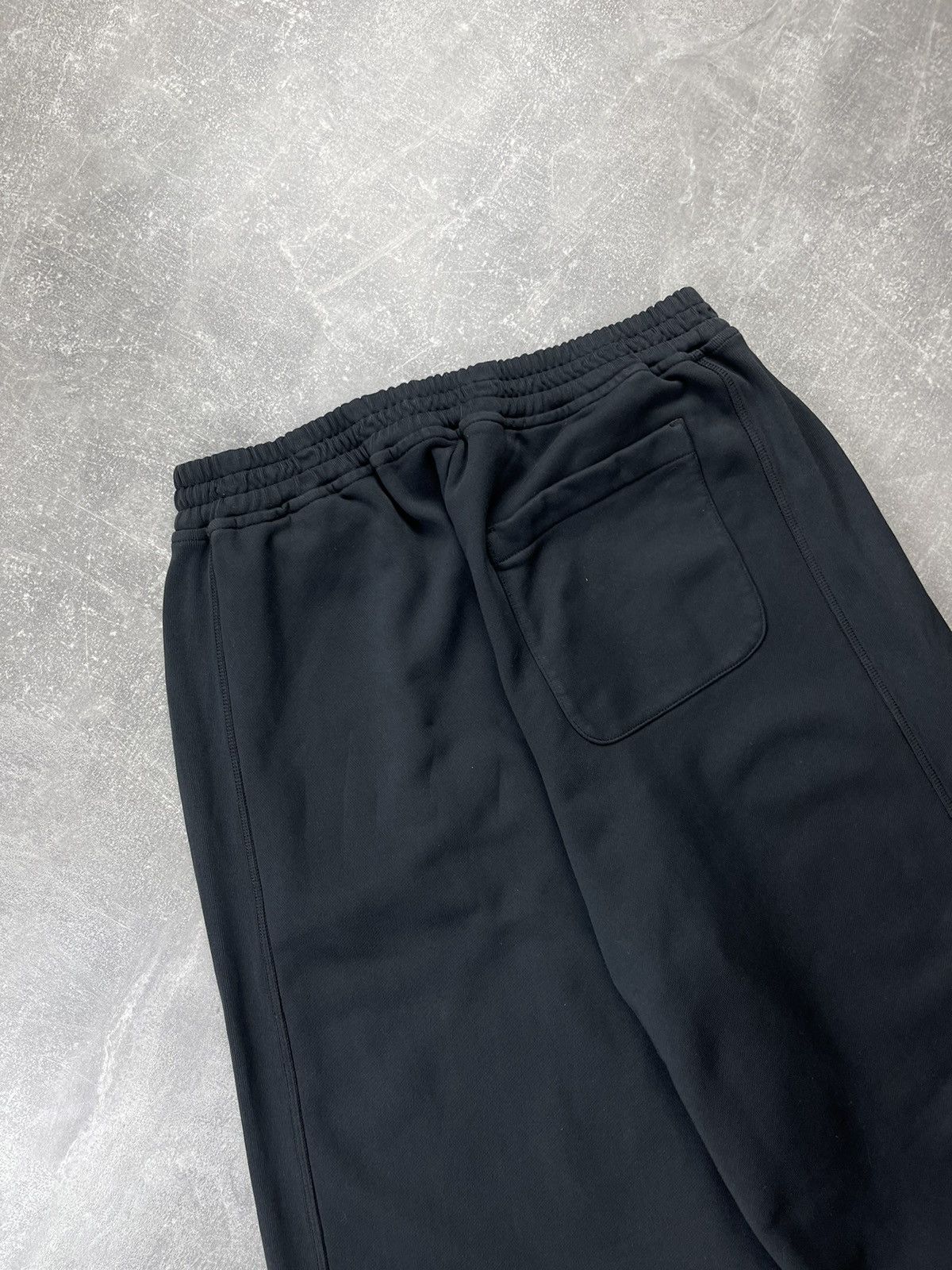 Moschino Moschino Couture Black Logo Jogger Pants Relaxed Tapered Fit Size US 32 / EU 48 - 8 Thumbnail