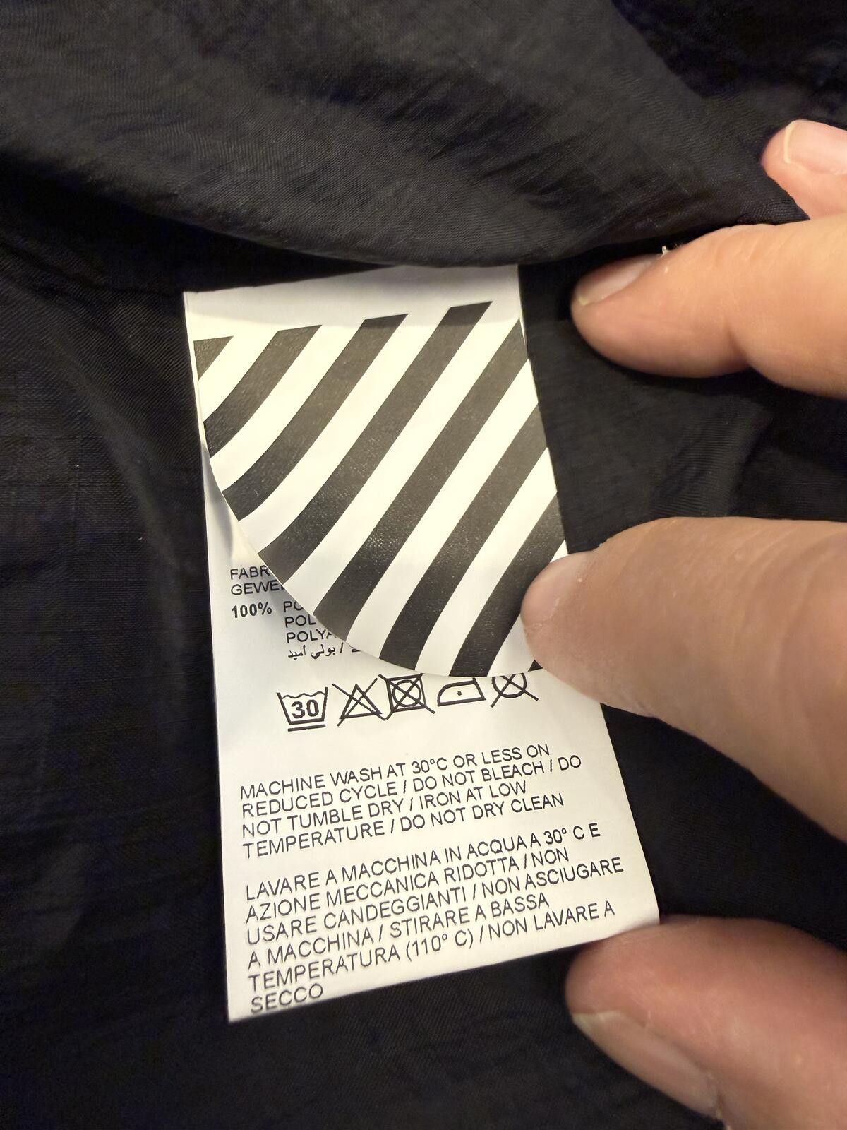 Off-White Off White Virgil Rain Jacket Mca Logo Print Size Large Size US L / EU 52-54 / 3 - 5 Thumbnail