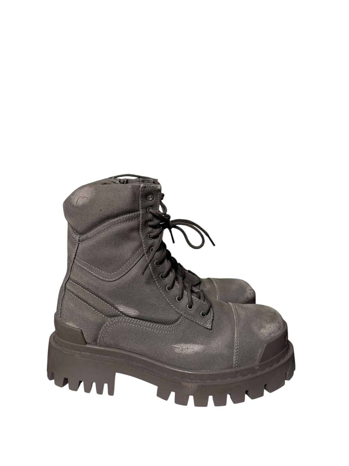 Balenciaga Balenciaga Strike Green Boot Sneaker Combat Size US 7.5 / EU 40-41 - 1 Thumbnail