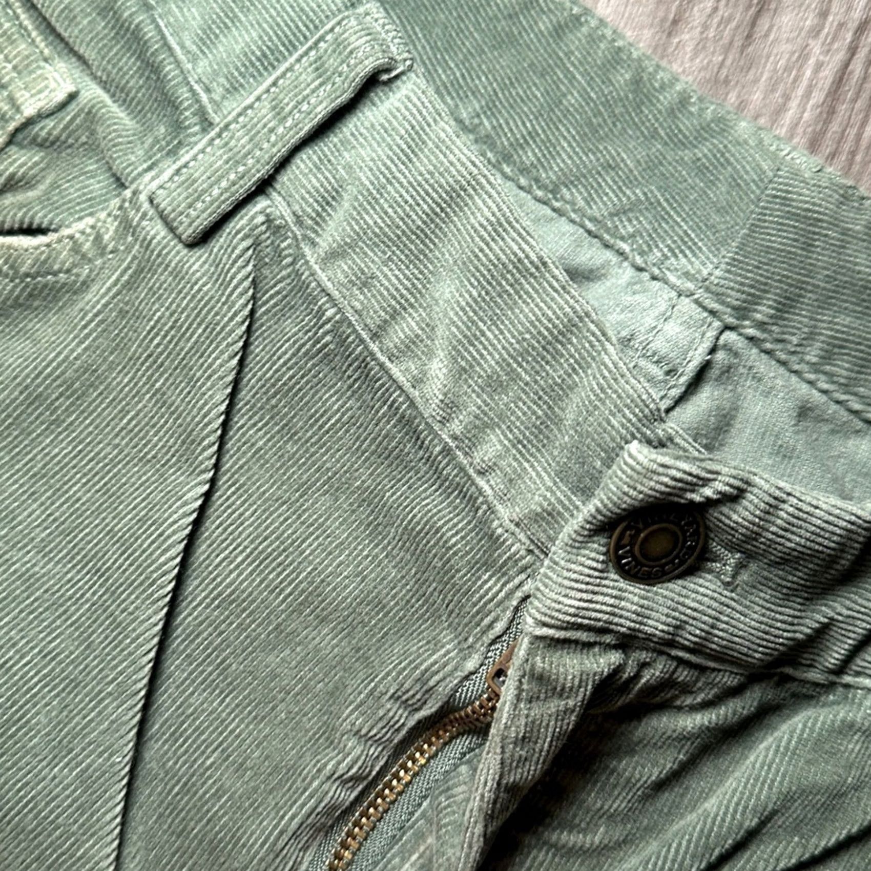 Vineyard Vines Vineyard Vines Corduroy 5 Pocket Straight Leg Pants Men 33 Regular Olive Green 33x32 Chino Mens Size US 33 - 7 Thumbnail