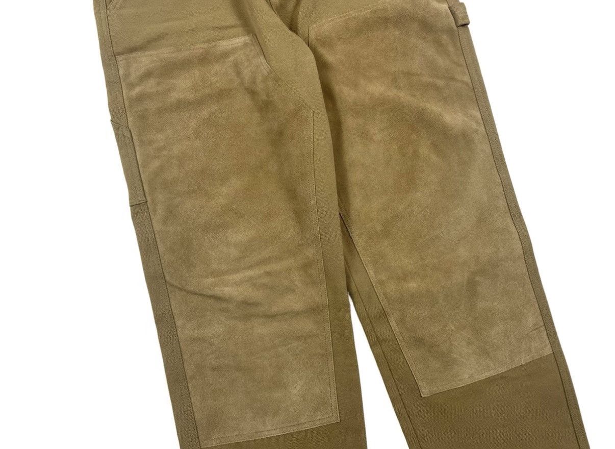 Stussy Stussy Work Pants Leather Panel Lumberjack Trousers J31 Size US 32 / EU 48 - 4 Thumbnail