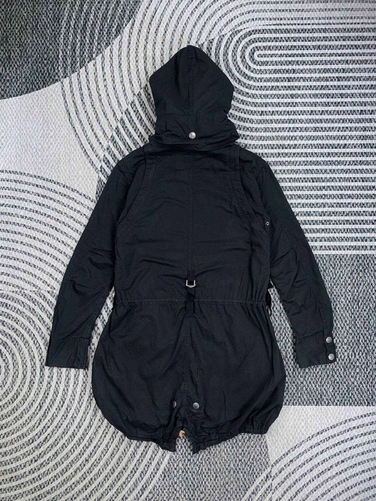 MOUSSY Vintage Moussy Rare Utility Black Parka Style Size US S / EU 44-46 / 1 - 2 Thumbnail