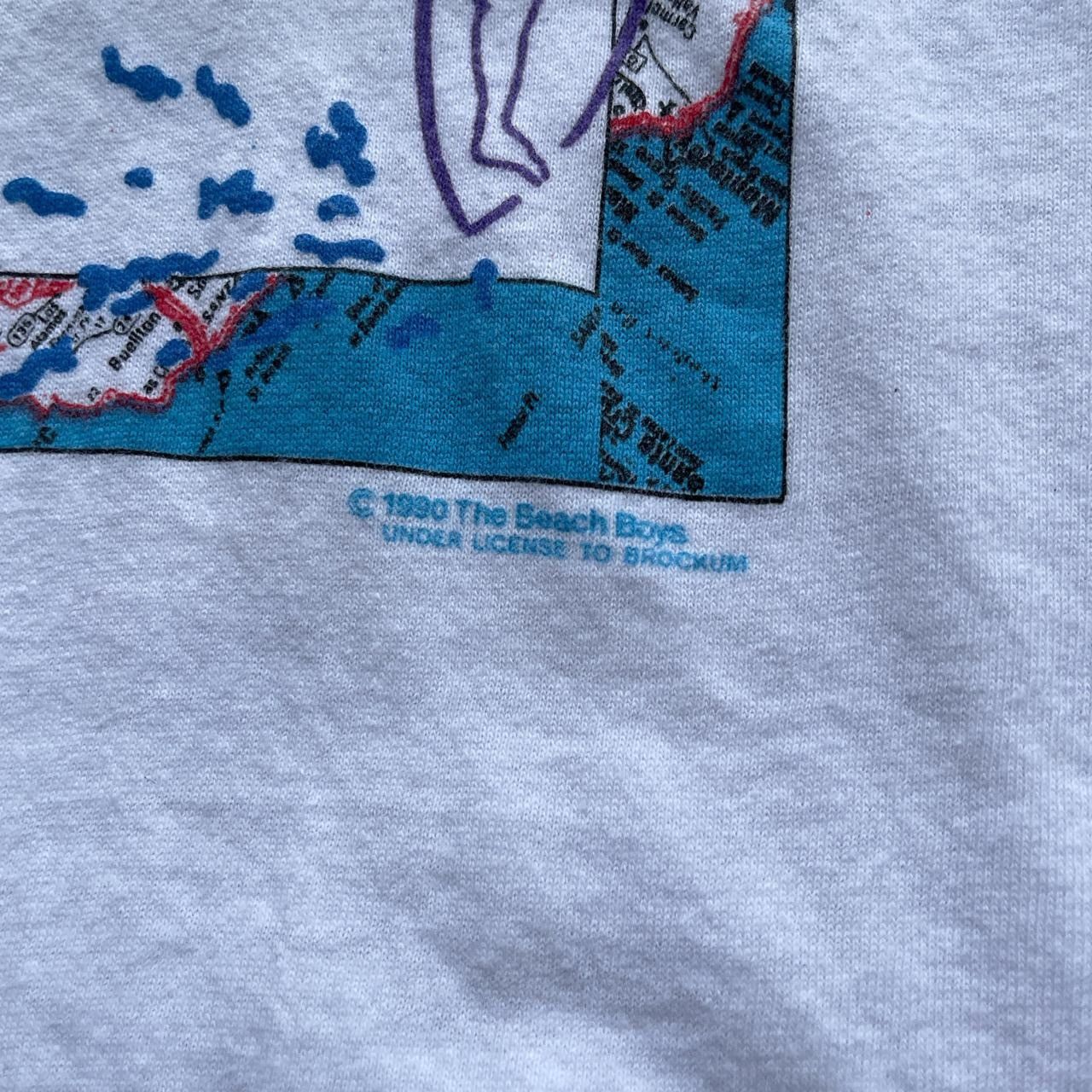 Vintage Vintage 1990s Beach Boys Tee Size US XL / EU 56 / 4 - 6 Thumbnail