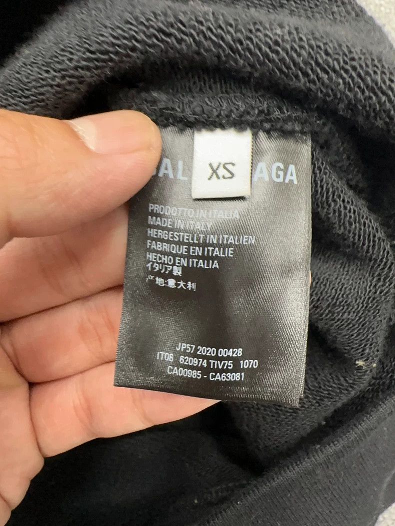 Balenciaga Balenciaga Black crew zipper hoodie Size US XS / EU 42 / 0 - 4 Thumbnail