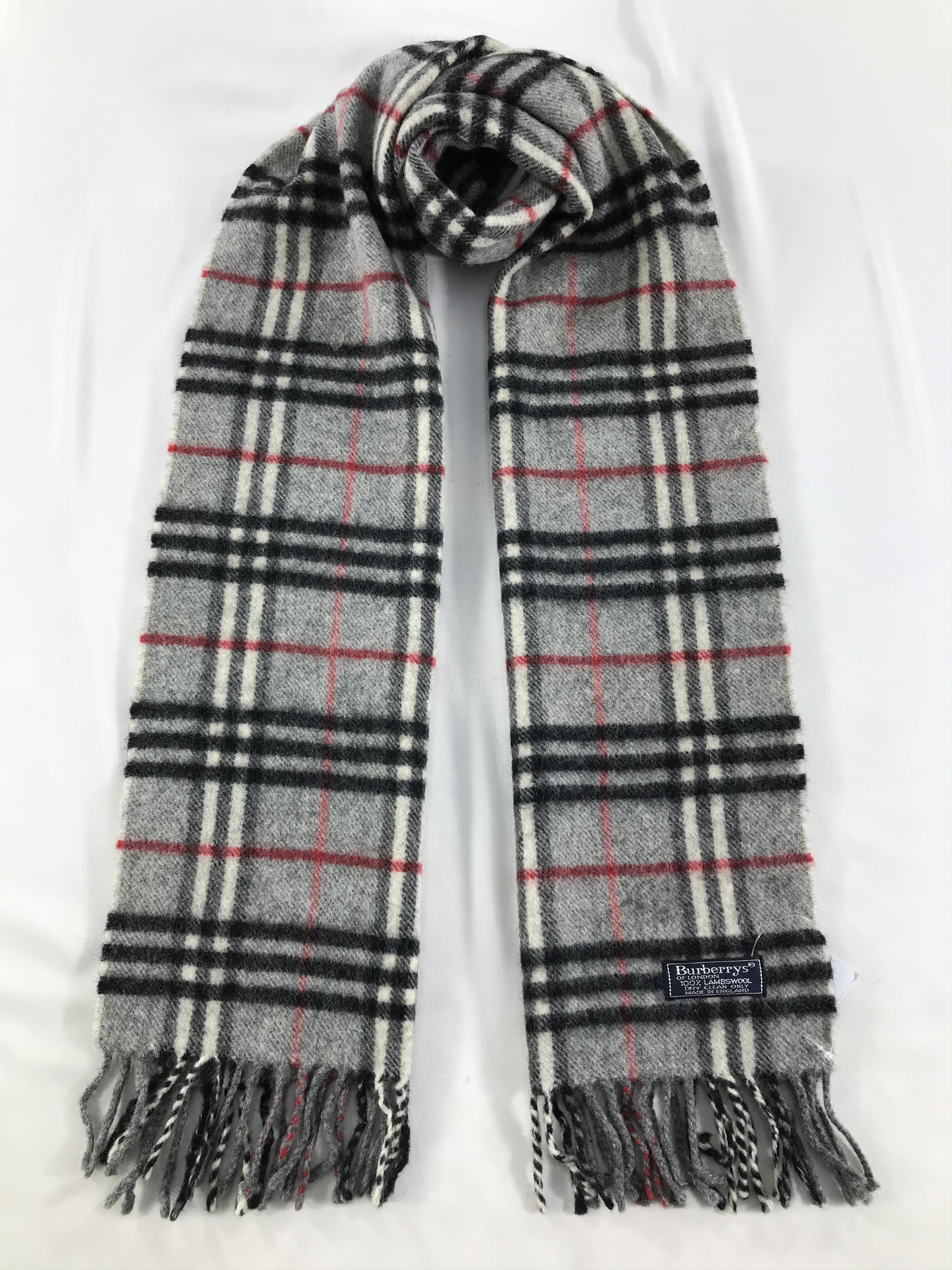 Burberry Vintage Burberry Scarf/Muffler/Neckwear MF1303 Size ONE SIZE - 1 Thumbnail