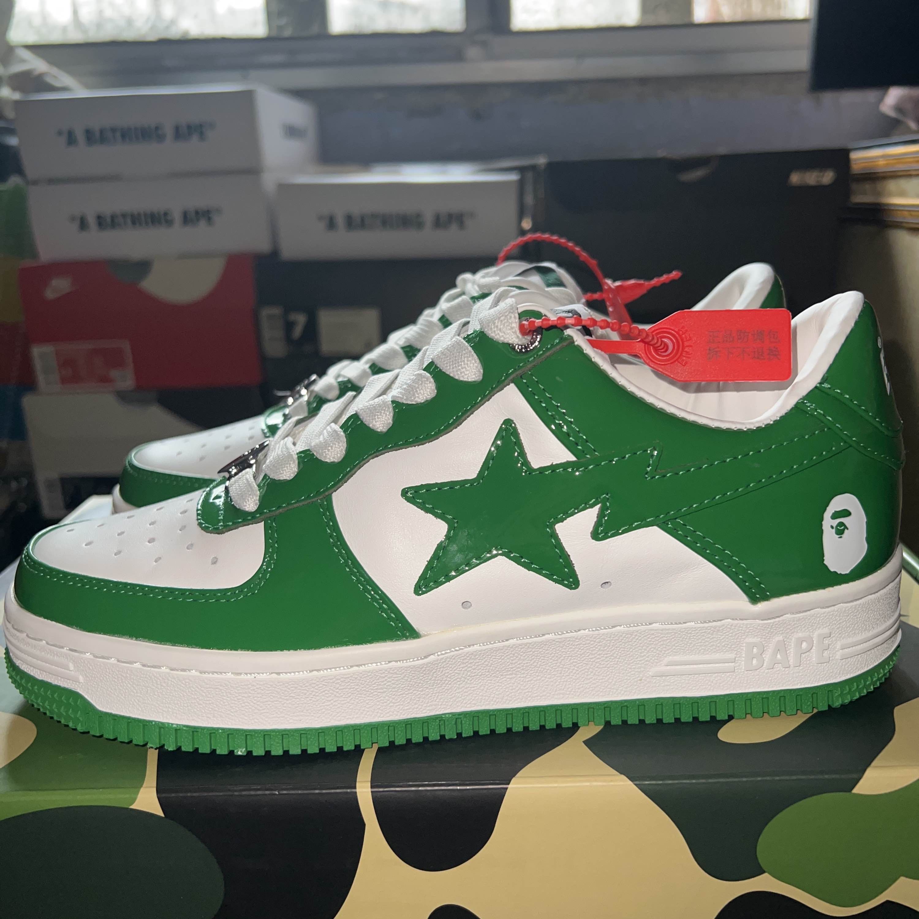 Bape A Bathing Ape Bape Sta Low Sneakers US 7 Size US 7 / EU 40 - 1 Thumbnail