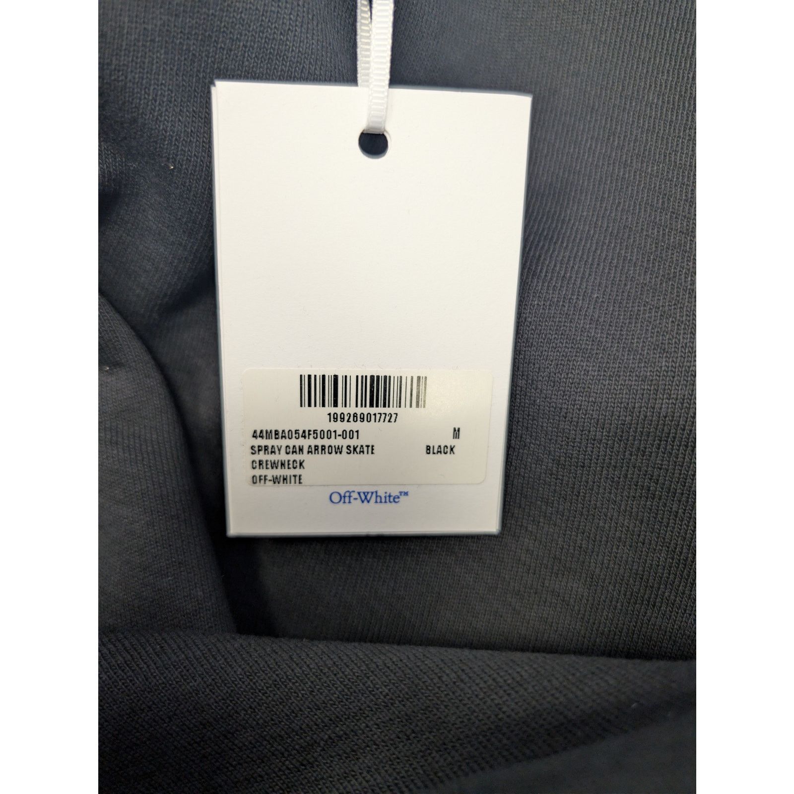 Off-White o1rshd1 Spray Can Arrow Skate Crewneck Sweater in Black Size US M / EU 48-50 / 2 - 21 Thumbnail