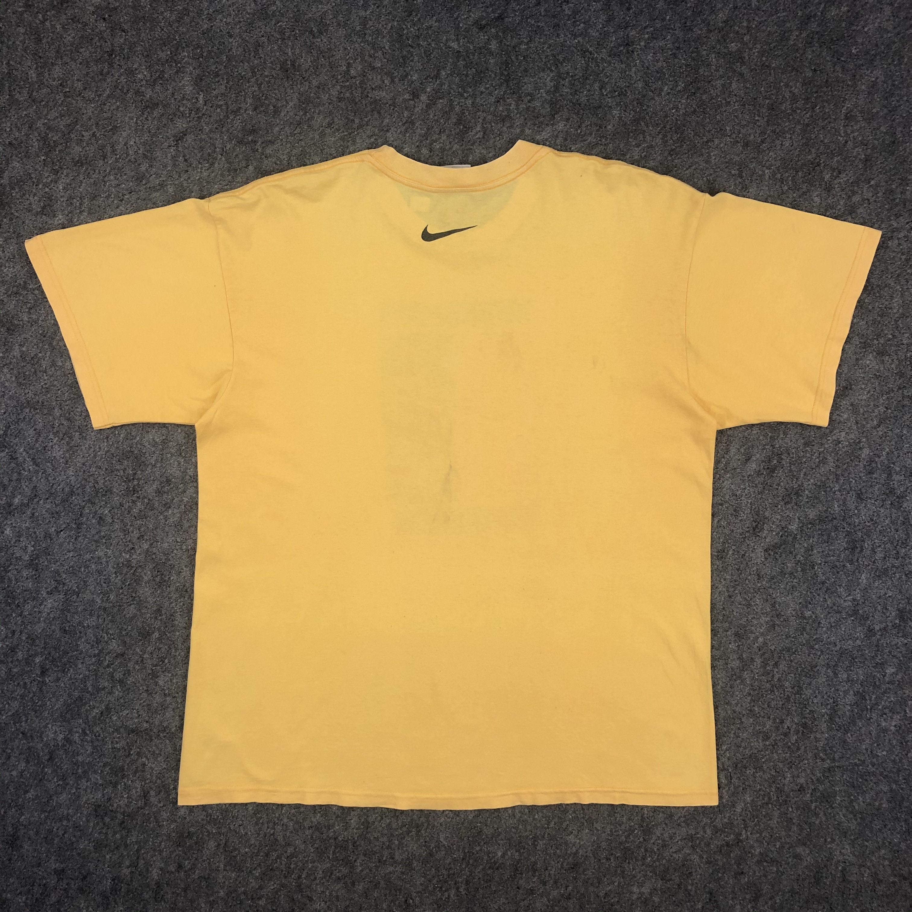 Nike Vintage 90s NIKE Tennis Court Big Logo Shirt Tee Size L-H043 Size US L / EU 52-54 / 3 - 2 Thumbnail
