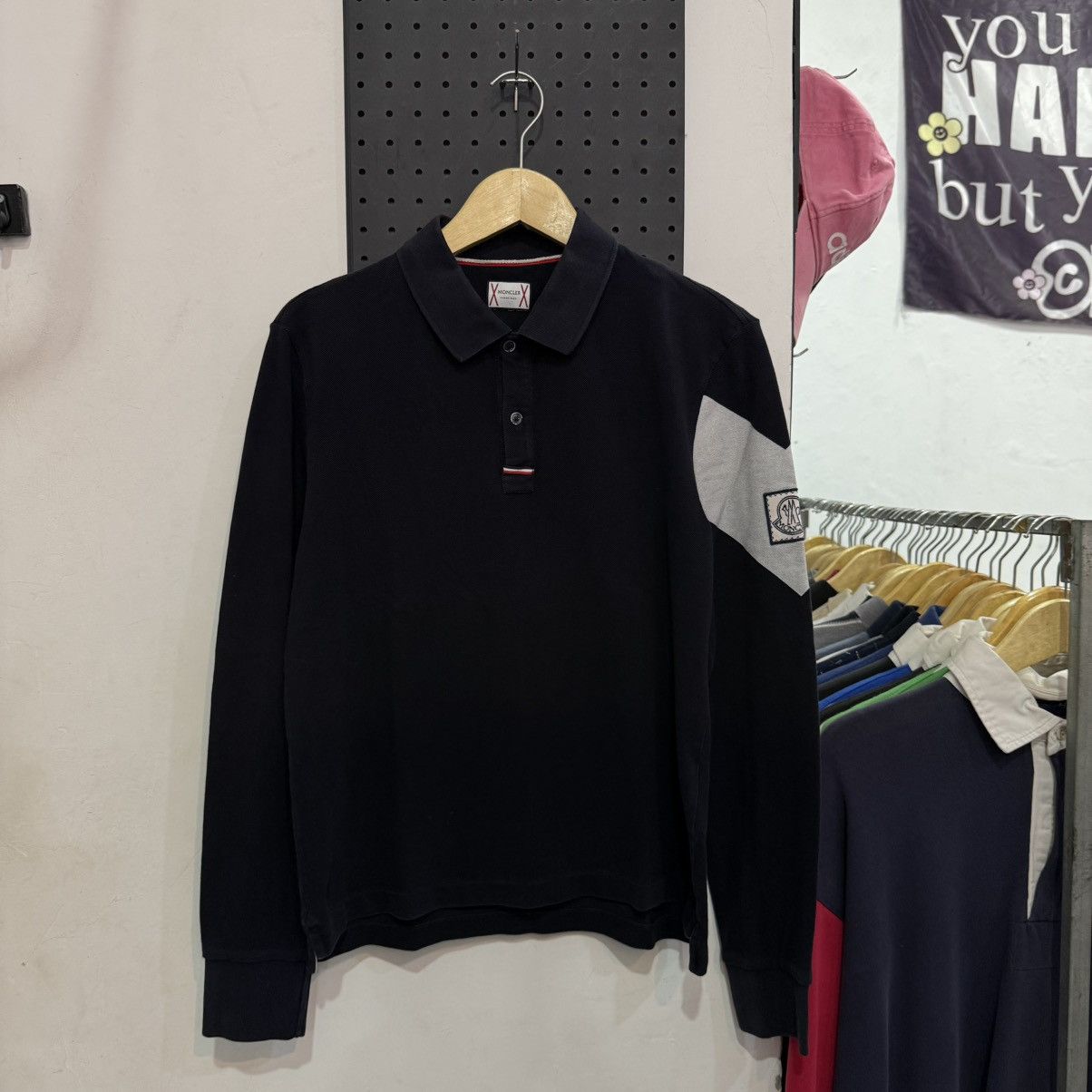 Moncler Moncler longpoloshirt Size US S / EU 44-46 / 1 - 1 Thumbnail