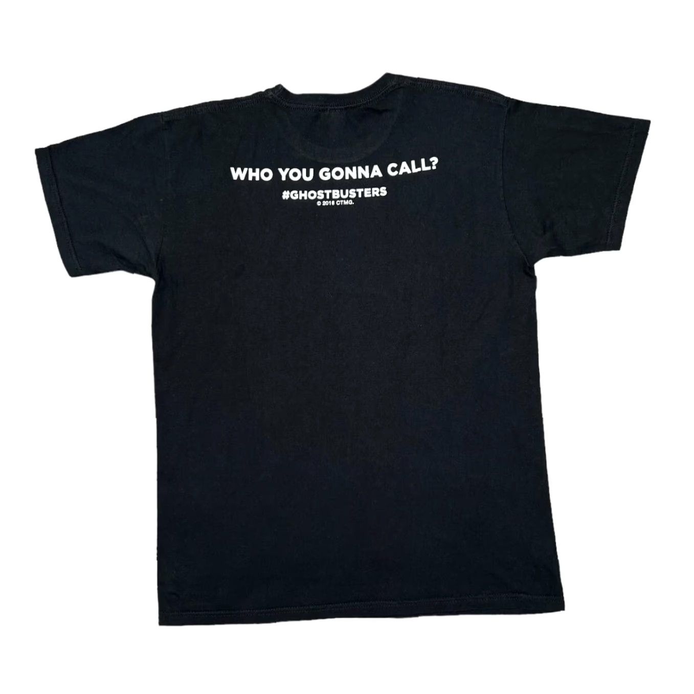 Fruit Of The Loom GHOSTBUSTERS IN 3D Who You Gonna Call? SciFi Movie Cinema Graphic T-Shirt Medium Men's Black Ghostbusters 3D Front Back Graphic KF239 Size US M / EU 48-50 / 2 - 2 Thumbnail