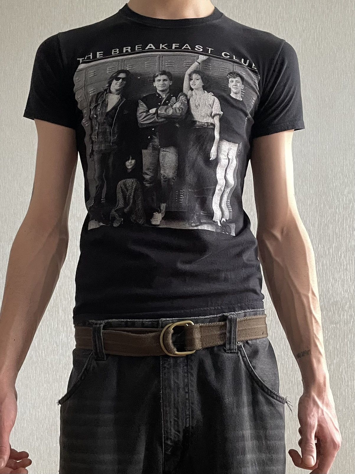 Gildan 00s The Breakfast Club (1985), A Movie Promo T-Shirt Size US S / EU 44-46 / 1 - 5 Thumbnail