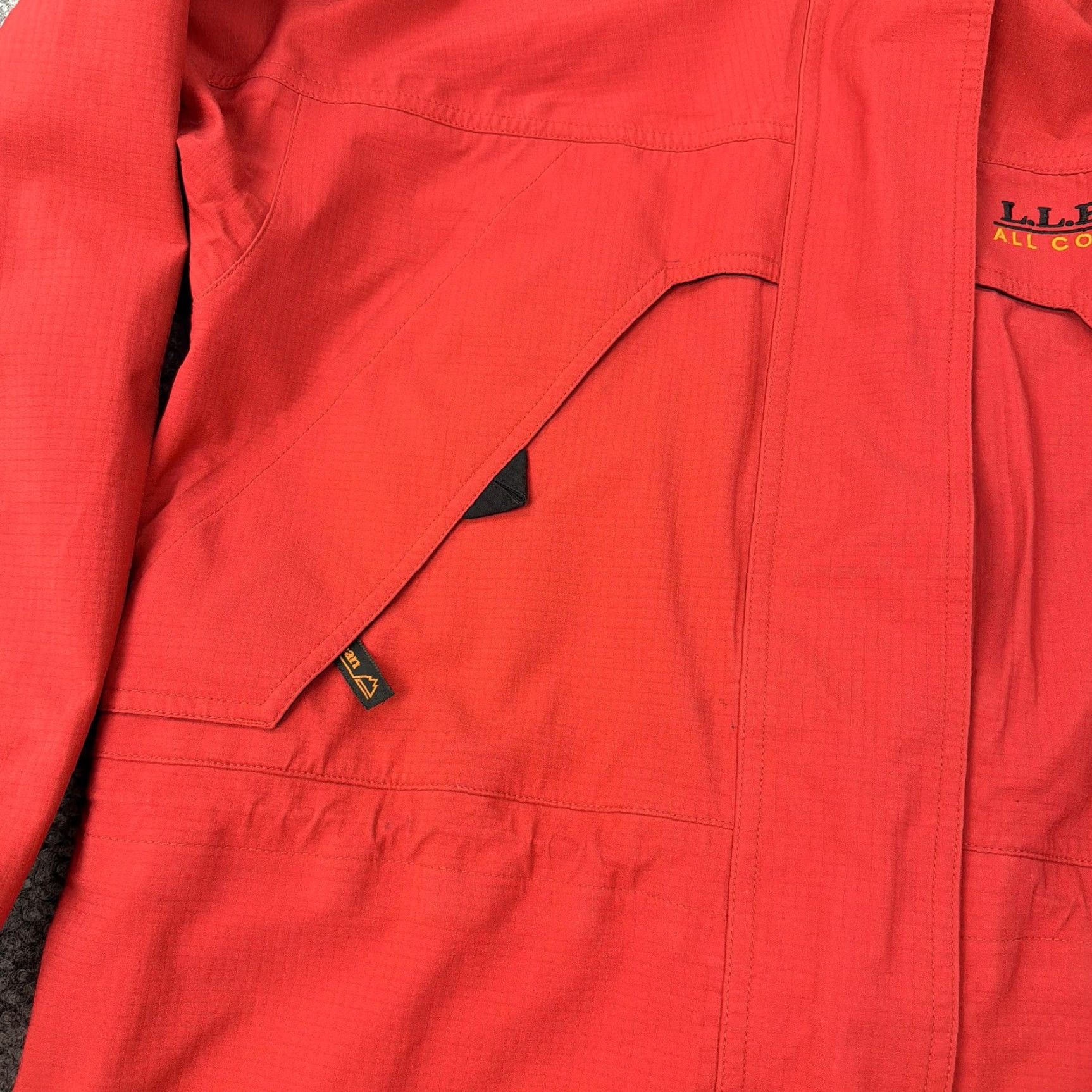 Vintage VINTAGE LL Bean All Conditions Jacket Womens Medium Hooded Waterproof Rain Coat Outdoor Size M / US 6-8 / IT 42-44 - 5 Thumbnail