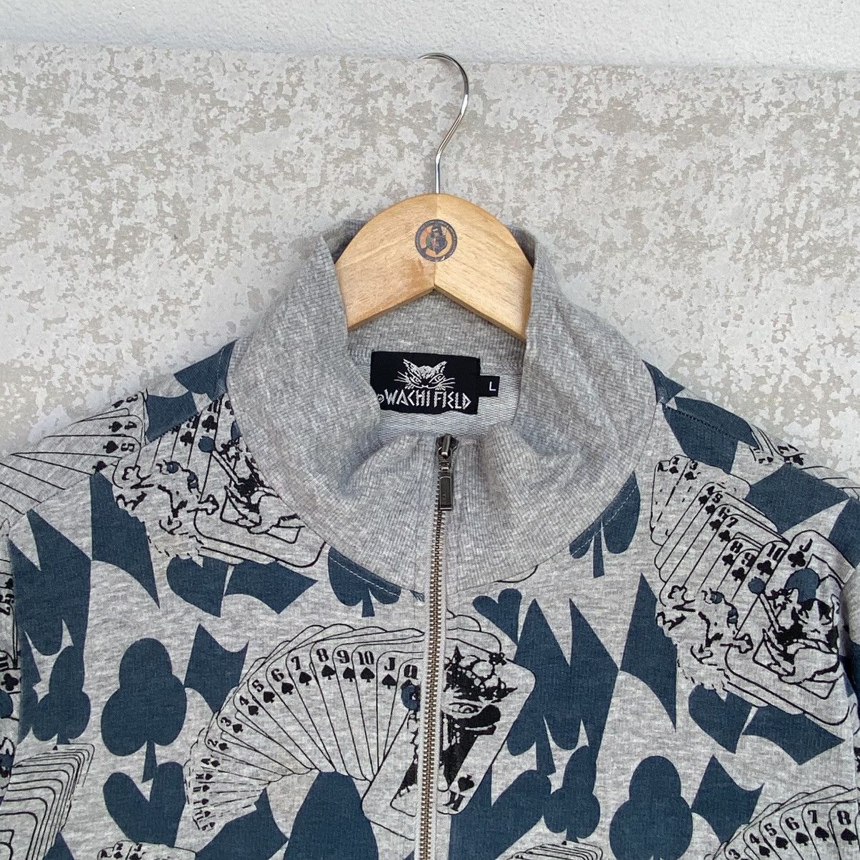Other Vintage Wachified Printed Crewneck Sweatshirt Blue/Gray Size US L / EU 52-54 / 3 - 4 Thumbnail