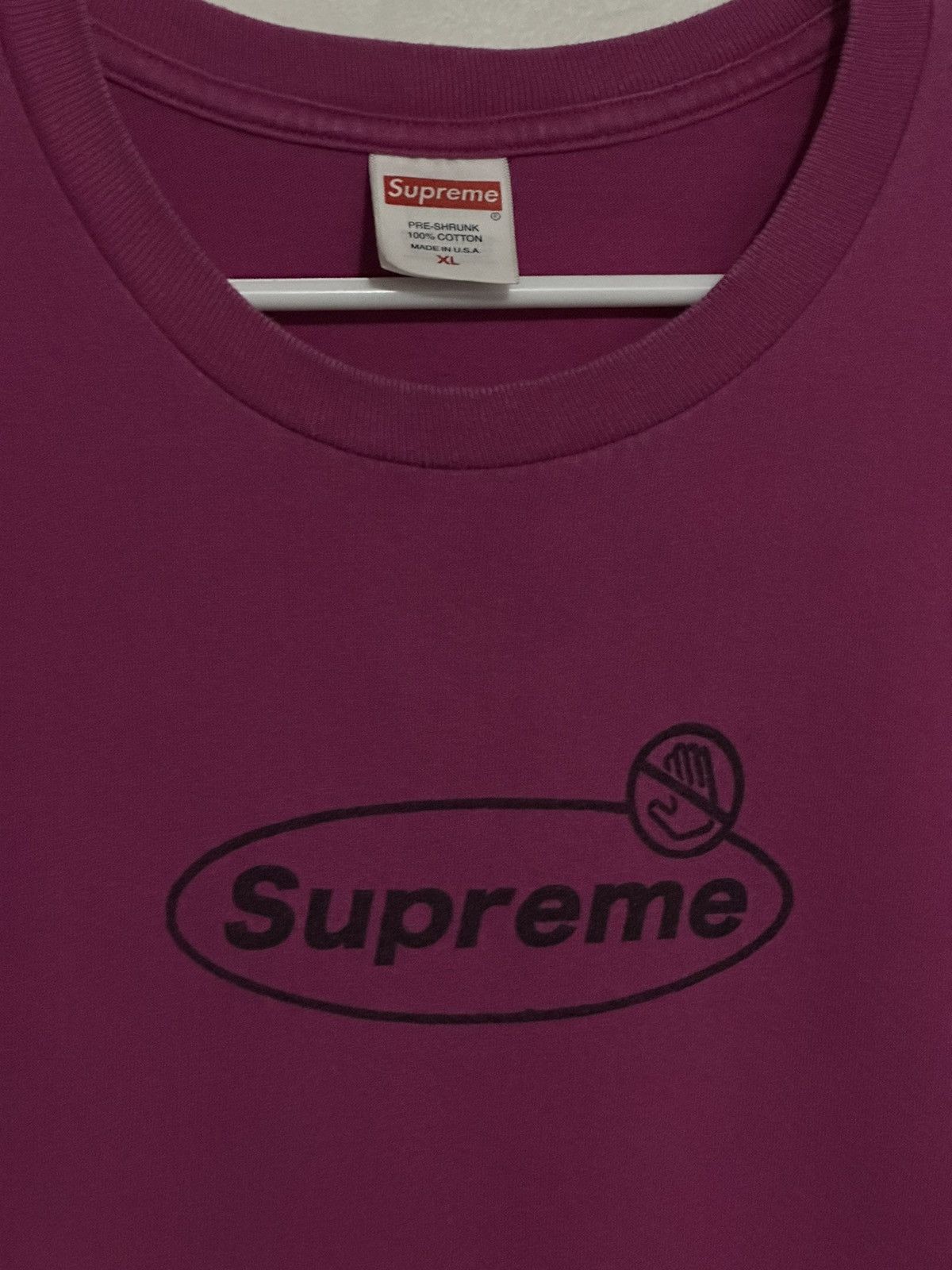 Supreme Supreme Warning Tee Size US XL / EU 56 / 4 - 2 Thumbnail