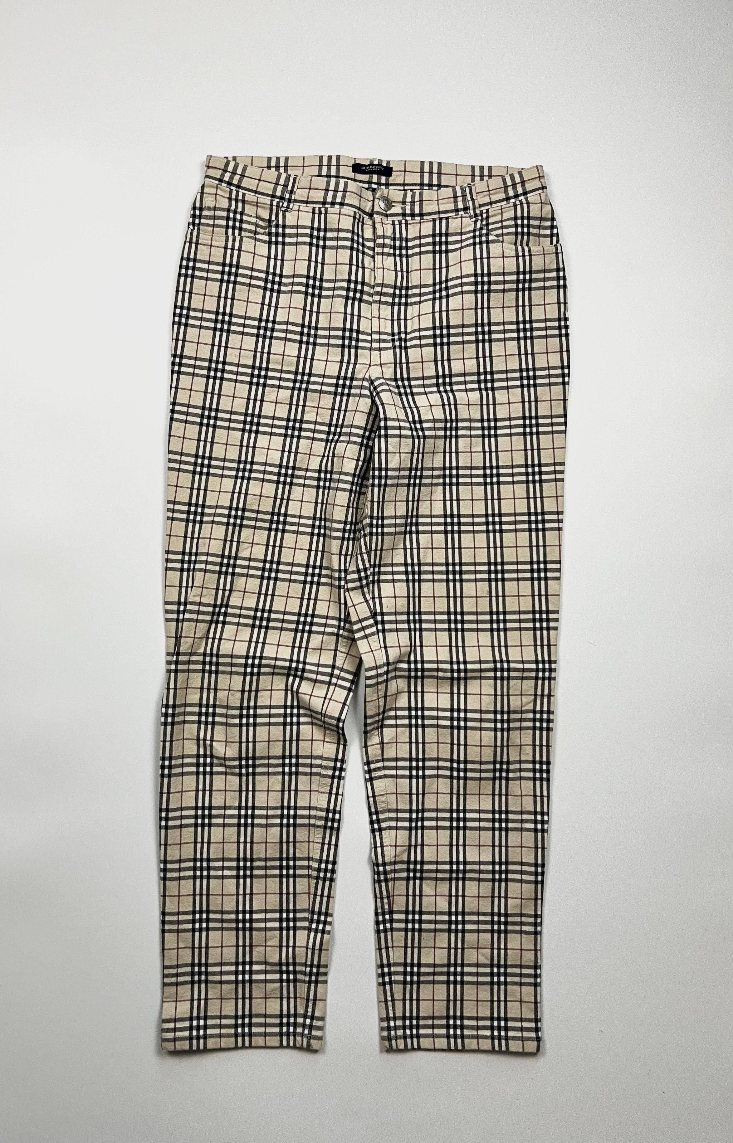 Burberry burberry pant womens M legit luxury rare Size US 34 / EU 50 - 1 Thumbnail