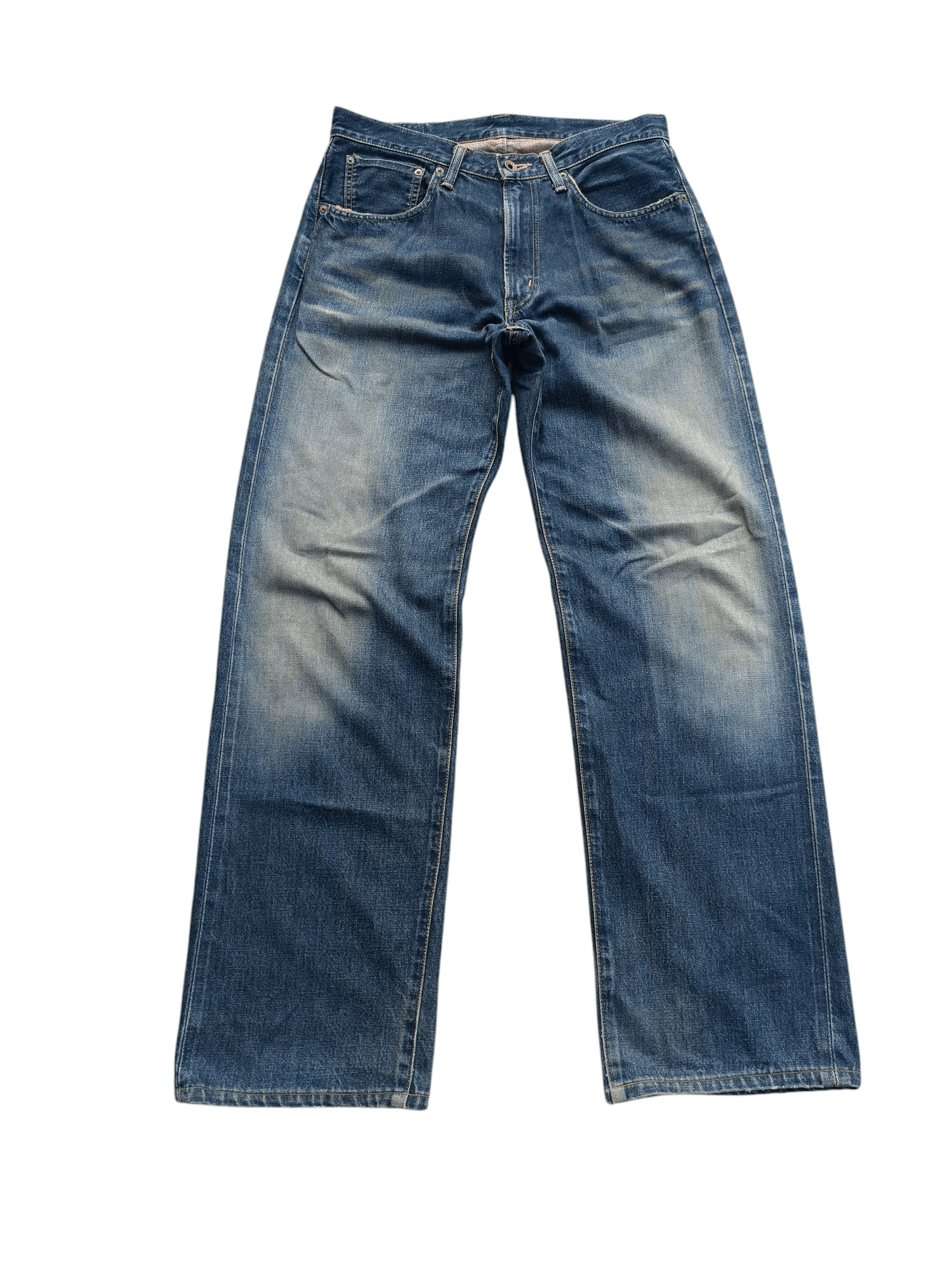 Edwin × Vintage Vintage Edwin Japan 505 X Selvedge Orange Tab Denim E252 Size US 32 / EU 48 - 1 Thumbnail