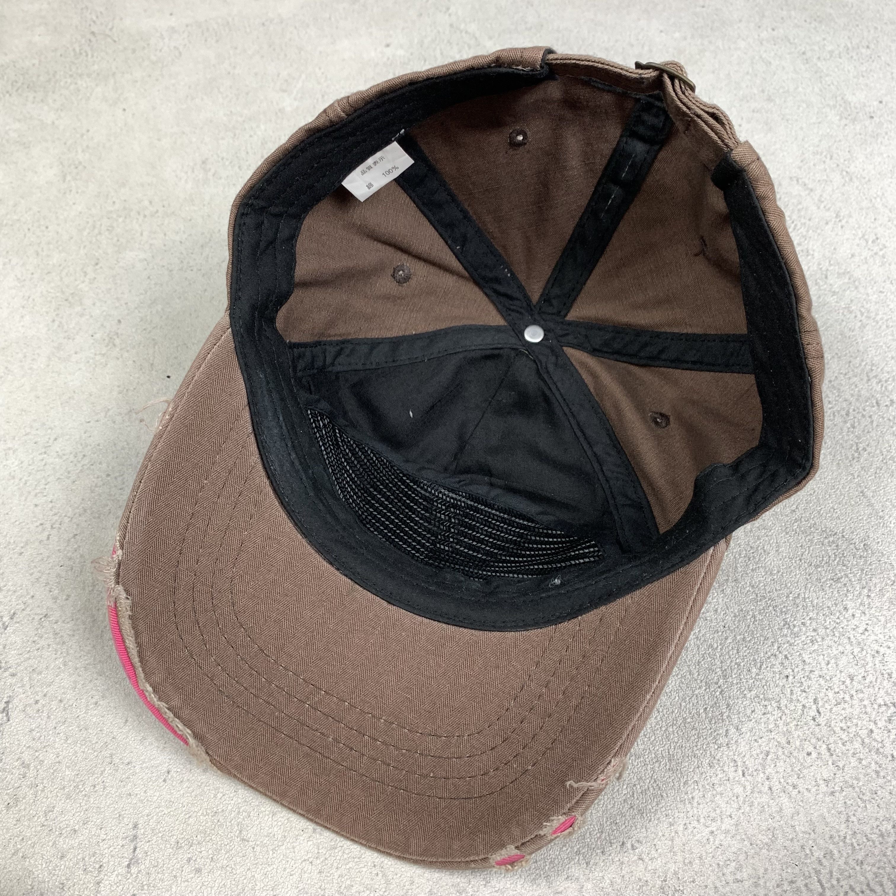 Vintage Distressed Hat Cap Japanese Brand Y2K California Size ONE SIZE - 7 Thumbnail