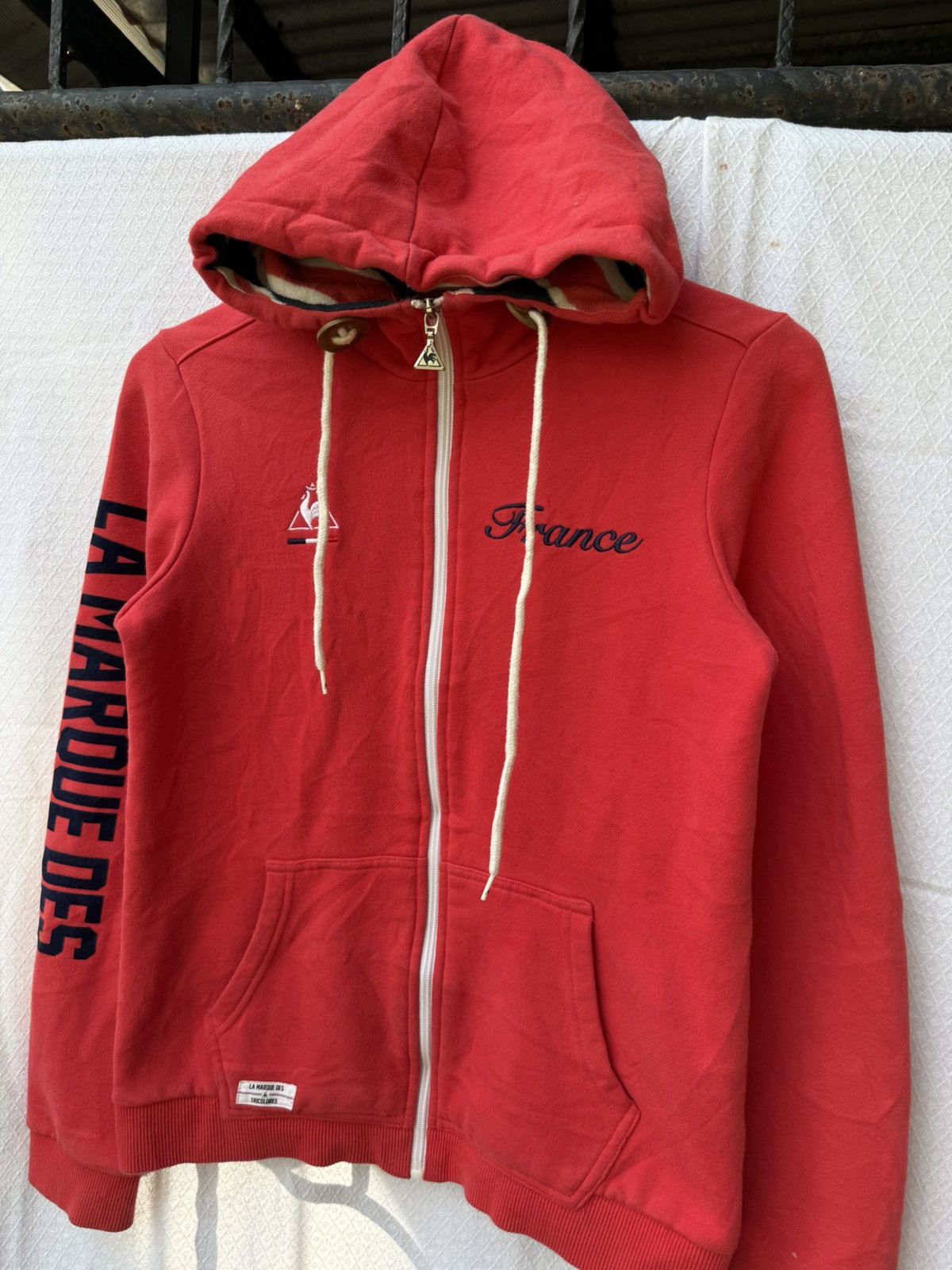 Le Coq Sportif Le coq sportif sweatshirt zipper hoodie Size US S / EU 44-46 / 1 - 3 Thumbnail