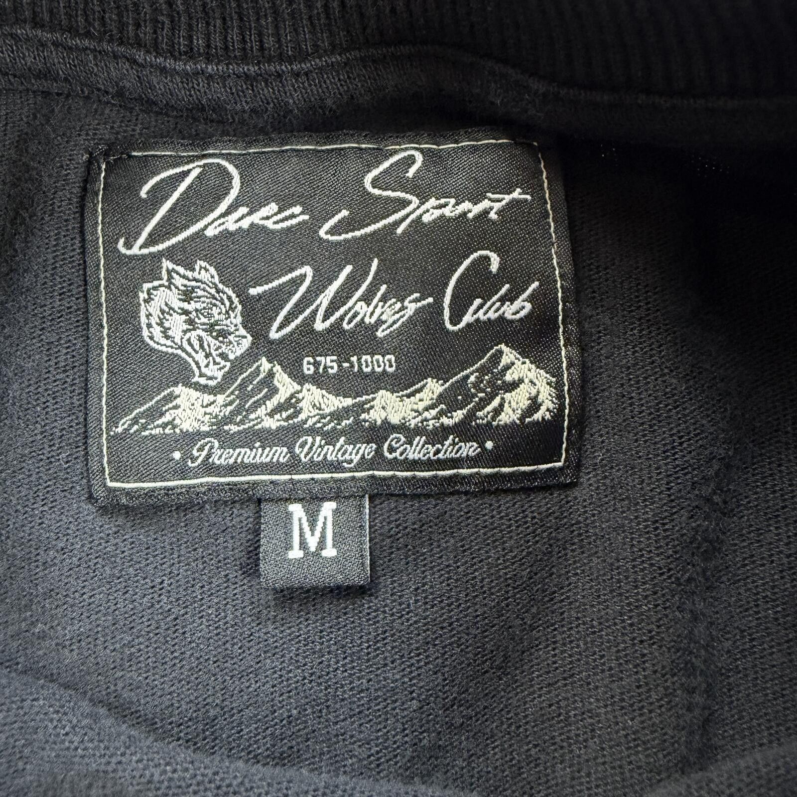 Darc Sport Darc Sport Wolves Club Mens T Shirt Black M 675 Of 2000 Gym Size US M / EU 48-50 / 2 - 3 Thumbnail