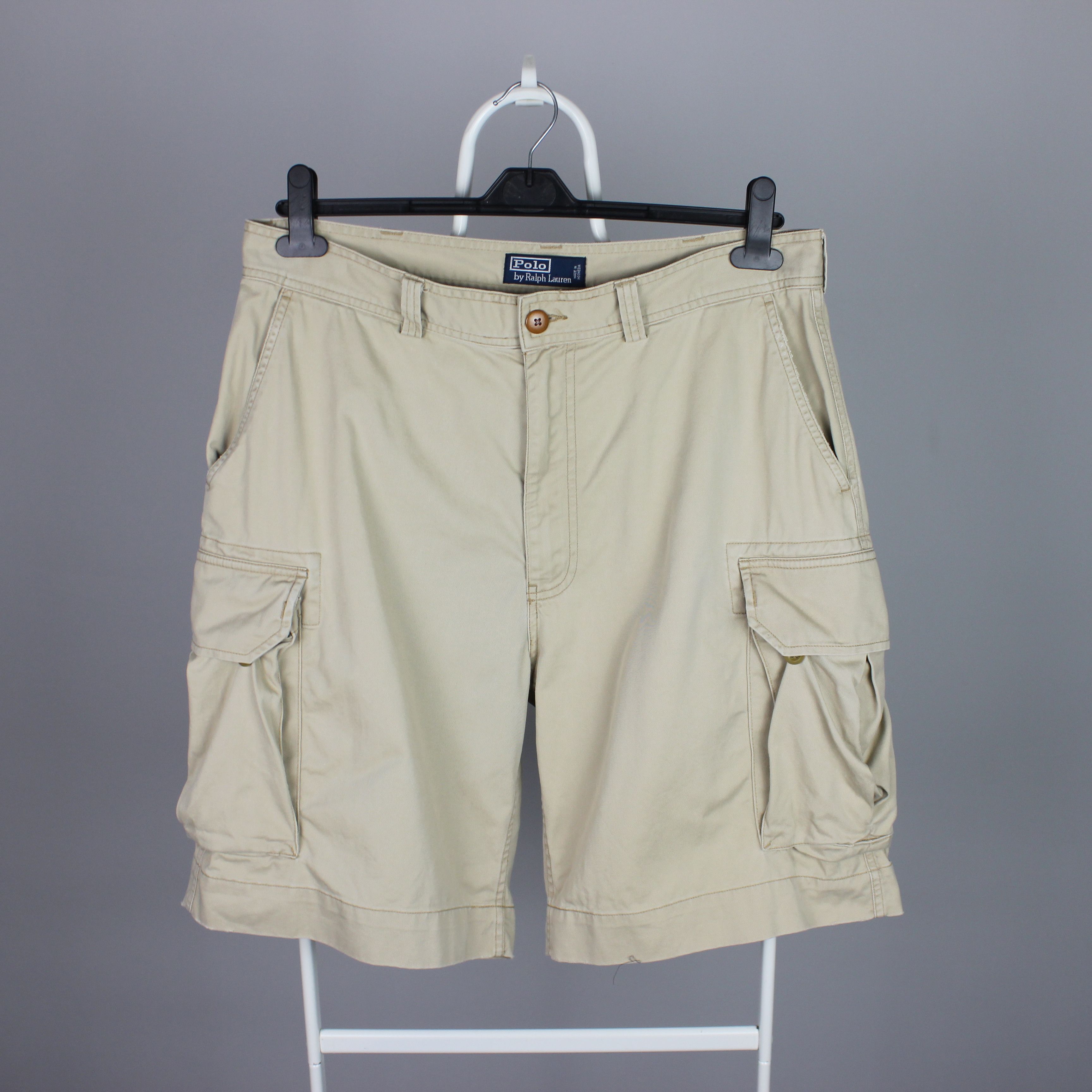 Polo Ralph Lauren Polo Ralph Lauren shorts cargo heavy cotton 36 L XL beige Size US 36 / EU 52 - 1 Thumbnail