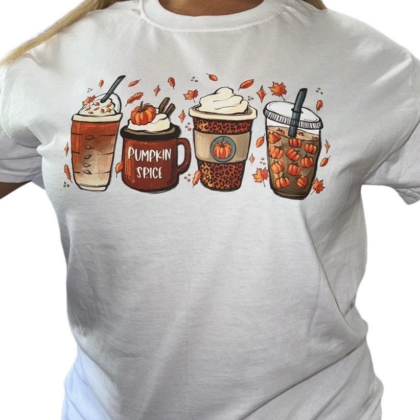 Designer Woman’s iced coffee tee shirt Size M / US 6-8 / IT 42-44 - 1 Preview