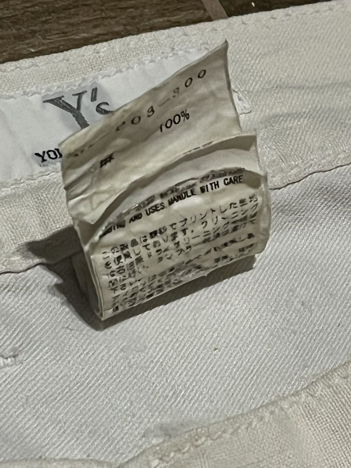 Yohji Yamamoto 🎐 Y's [1990s] Wide Textured Linen Pants Size US 30 / EU 46 - 6 Thumbnail